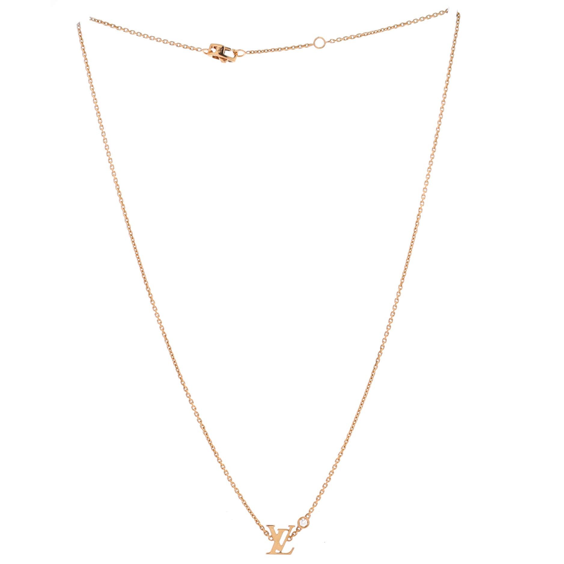 Louis Vuitton Idylle Blossom LV Pendant Necklace Size ONE SIZE - 2 Thumbnail