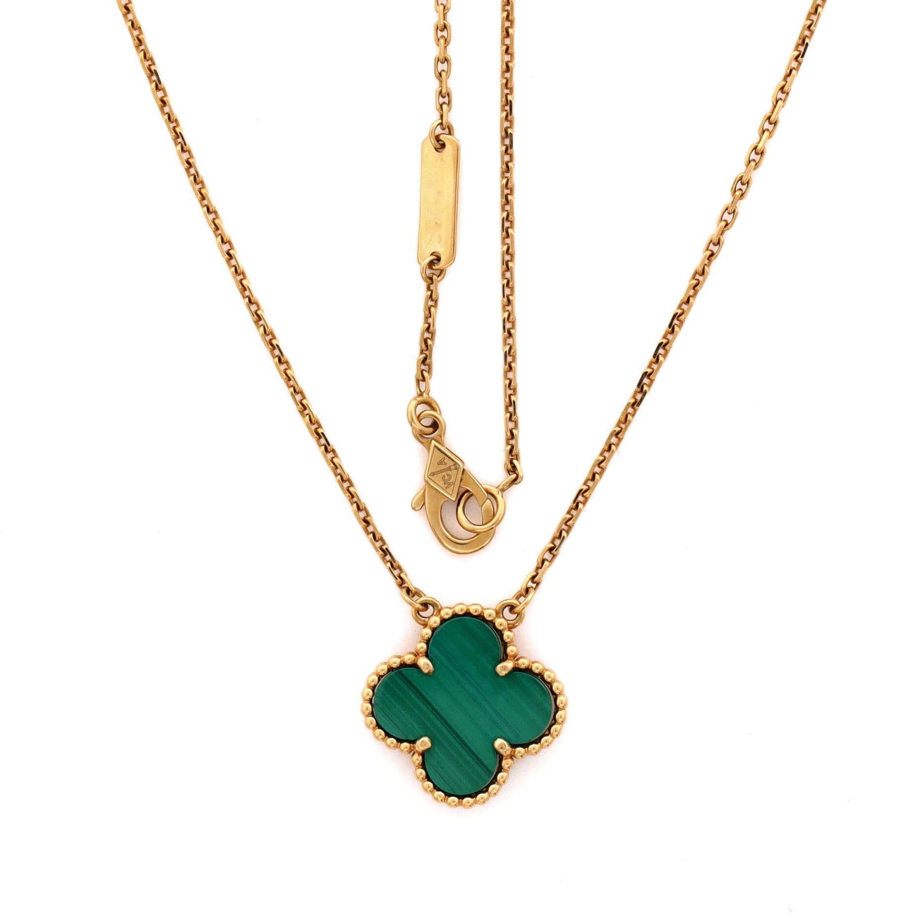 Van Cleef & Arpels Vintage Alhambra Pendant Necklace Size ONE SIZE - 2 Thumbnail