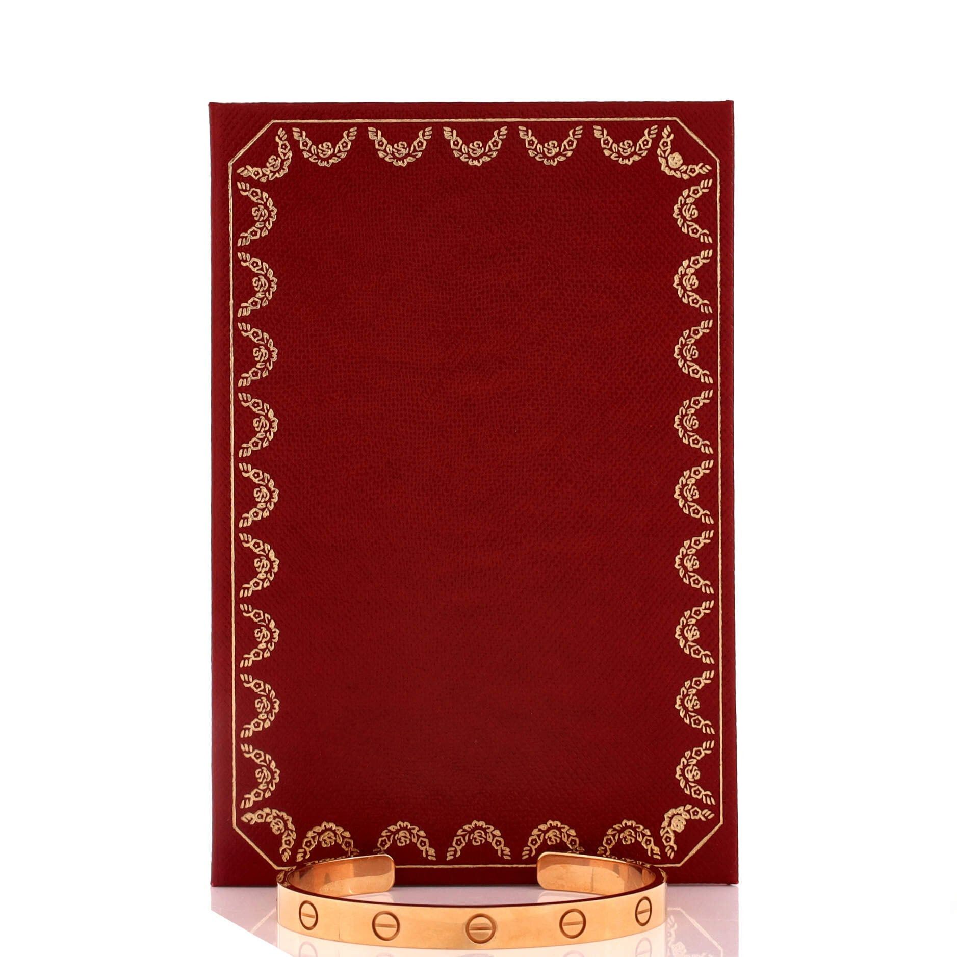 Cartier Love Cuff Bracelet Size ONE SIZE - 2 Thumbnail