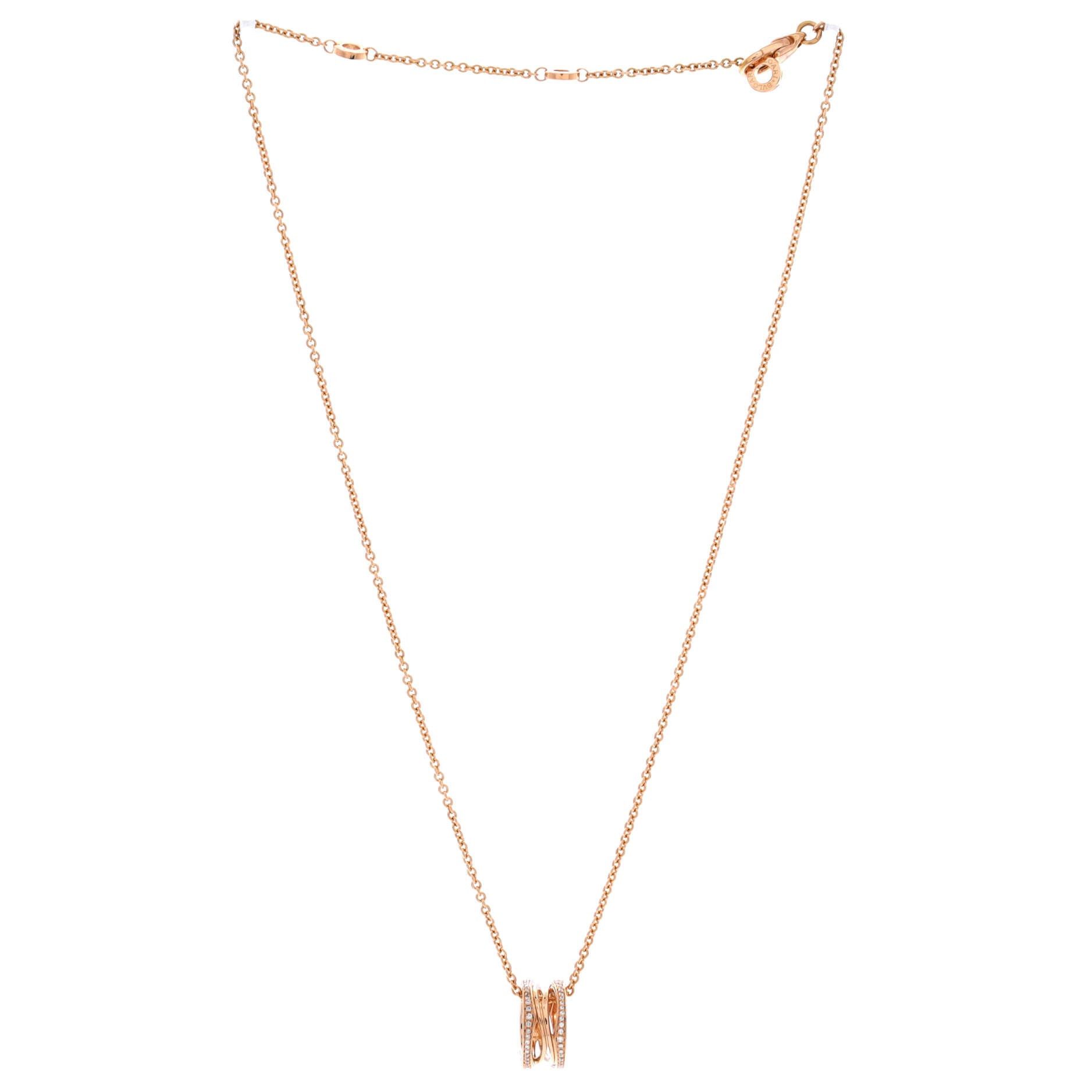 Bvlgari B.Zero1 Open Design Legend Zaha Hadid Pendant Necklace Size ONE SIZE - 3 Thumbnail