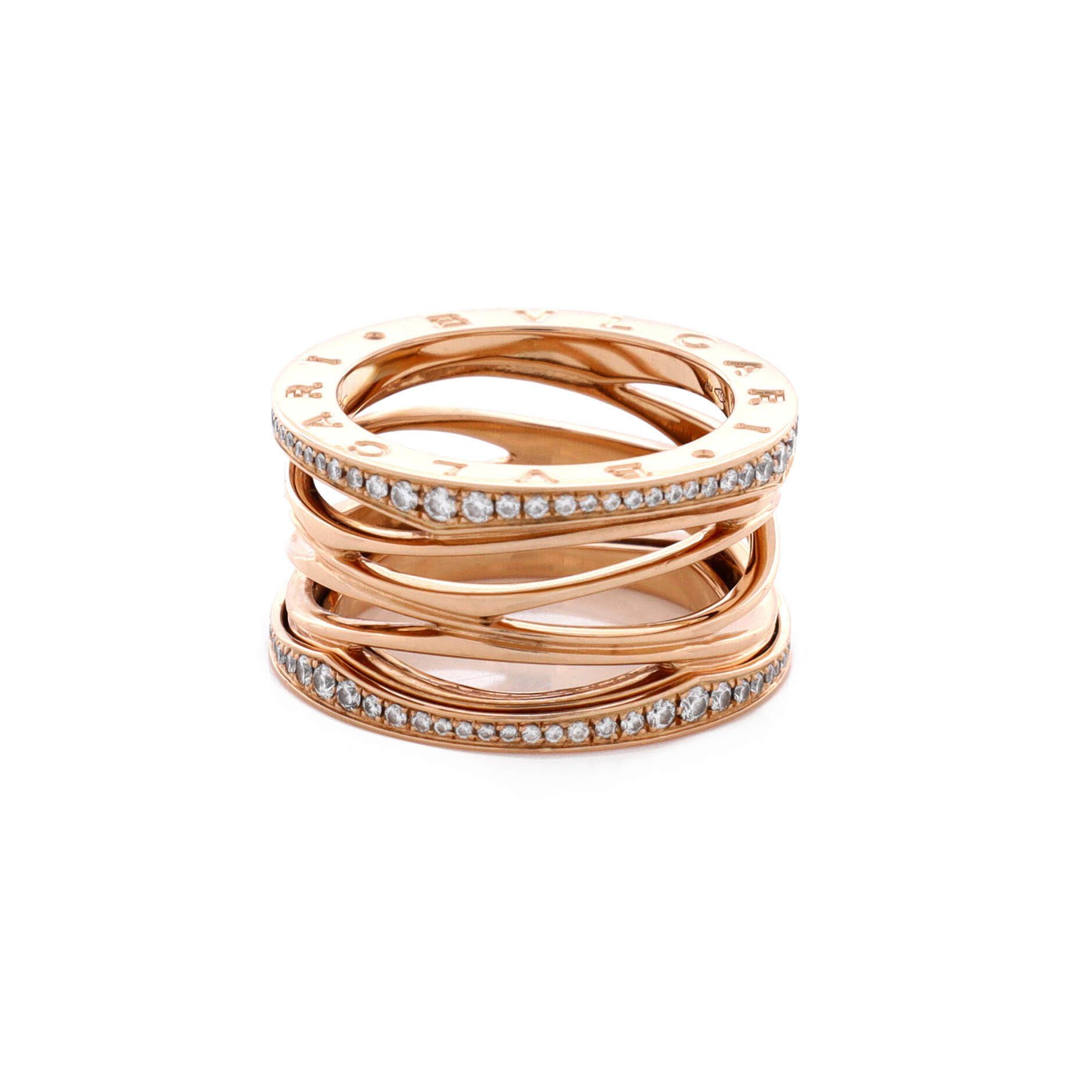 Bvlgari B.Zero1 Design Legend Zaha Hadid Four Band Ring Size ONE SIZE - 3 Thumbnail