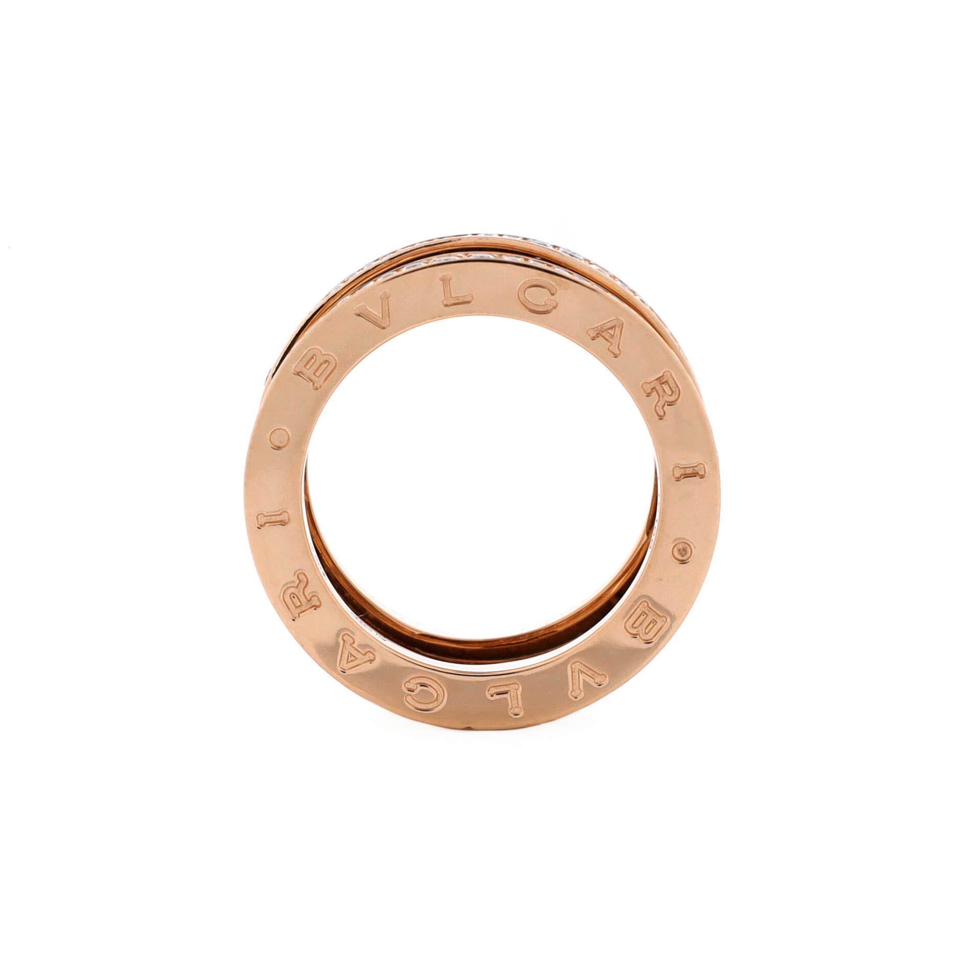 Bvlgari B.Zero1 Design Legend Zaha Hadid Four Band Ring Size ONE SIZE - 2 Thumbnail