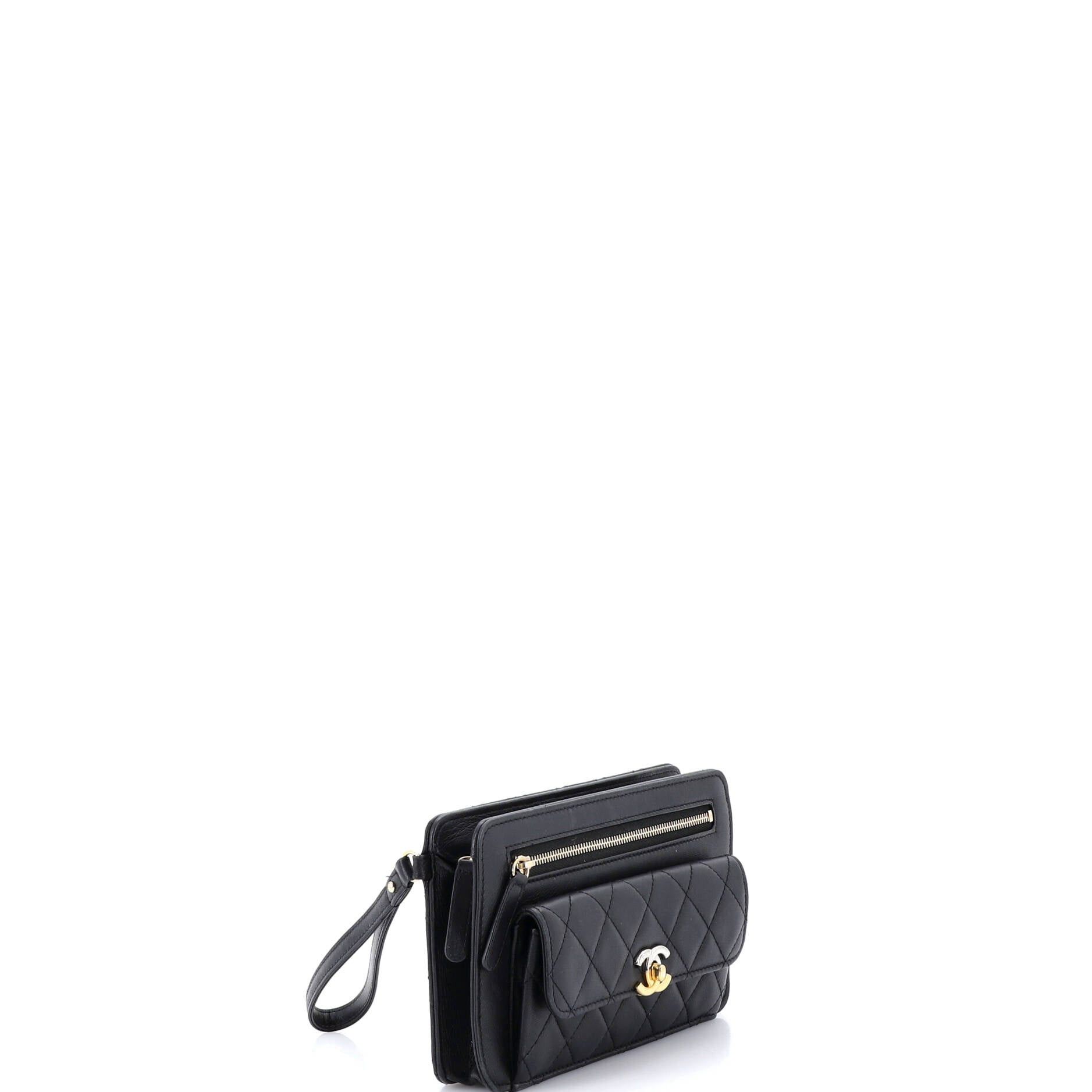 Chanel Front Pocket Clutch with Chain Size ONE SIZE - 2 Thumbnail