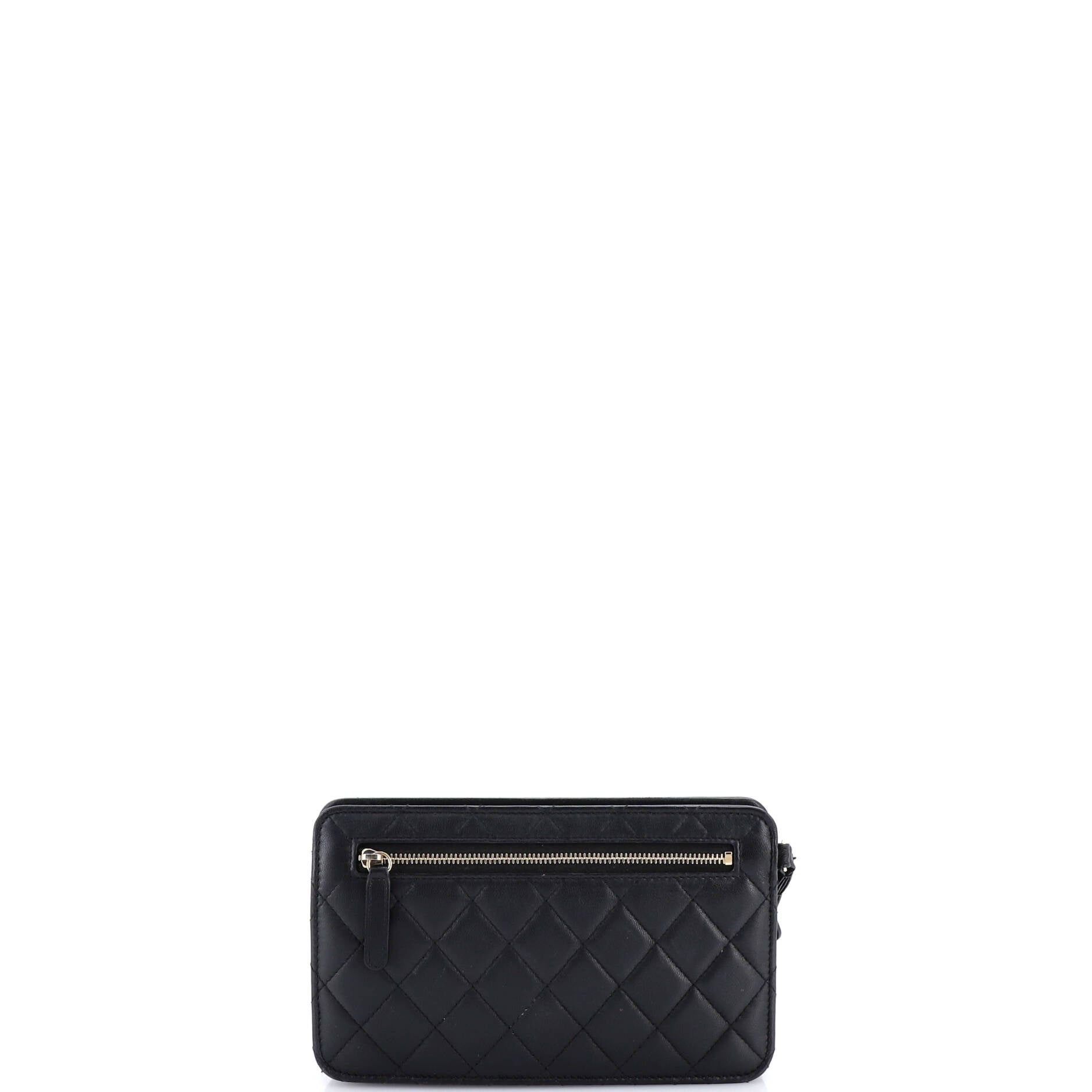 Chanel Front Pocket Clutch with Chain Size ONE SIZE - 3 Thumbnail