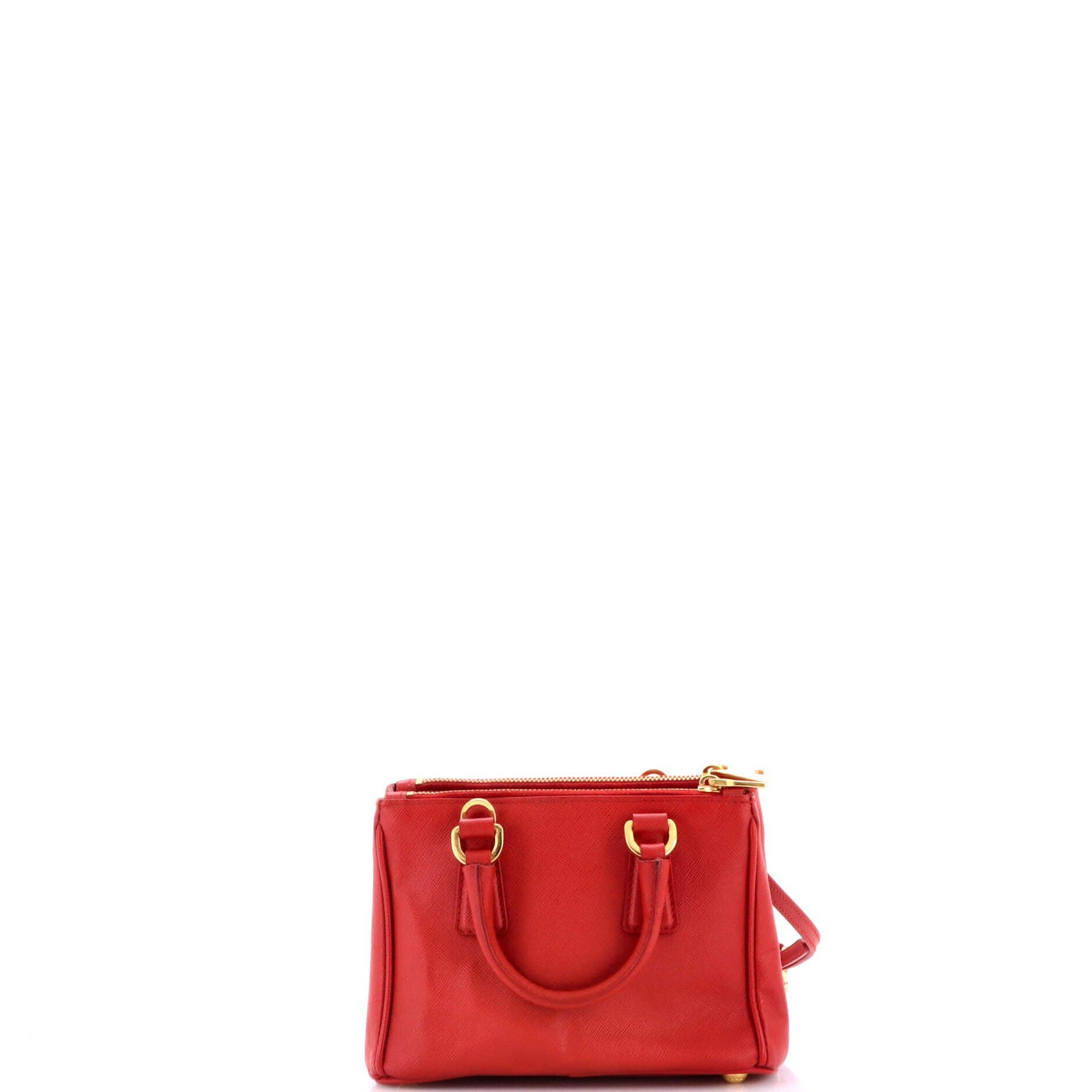 Prada Galleria Double Zip Tote Size ONE SIZE - 3 Thumbnail
