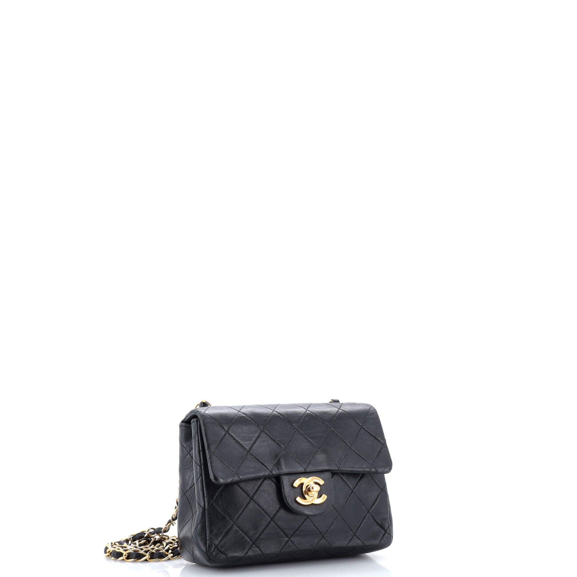 Chanel Vintage Square Classic Single Flap Bag Size ONE SIZE - 2 Thumbnail