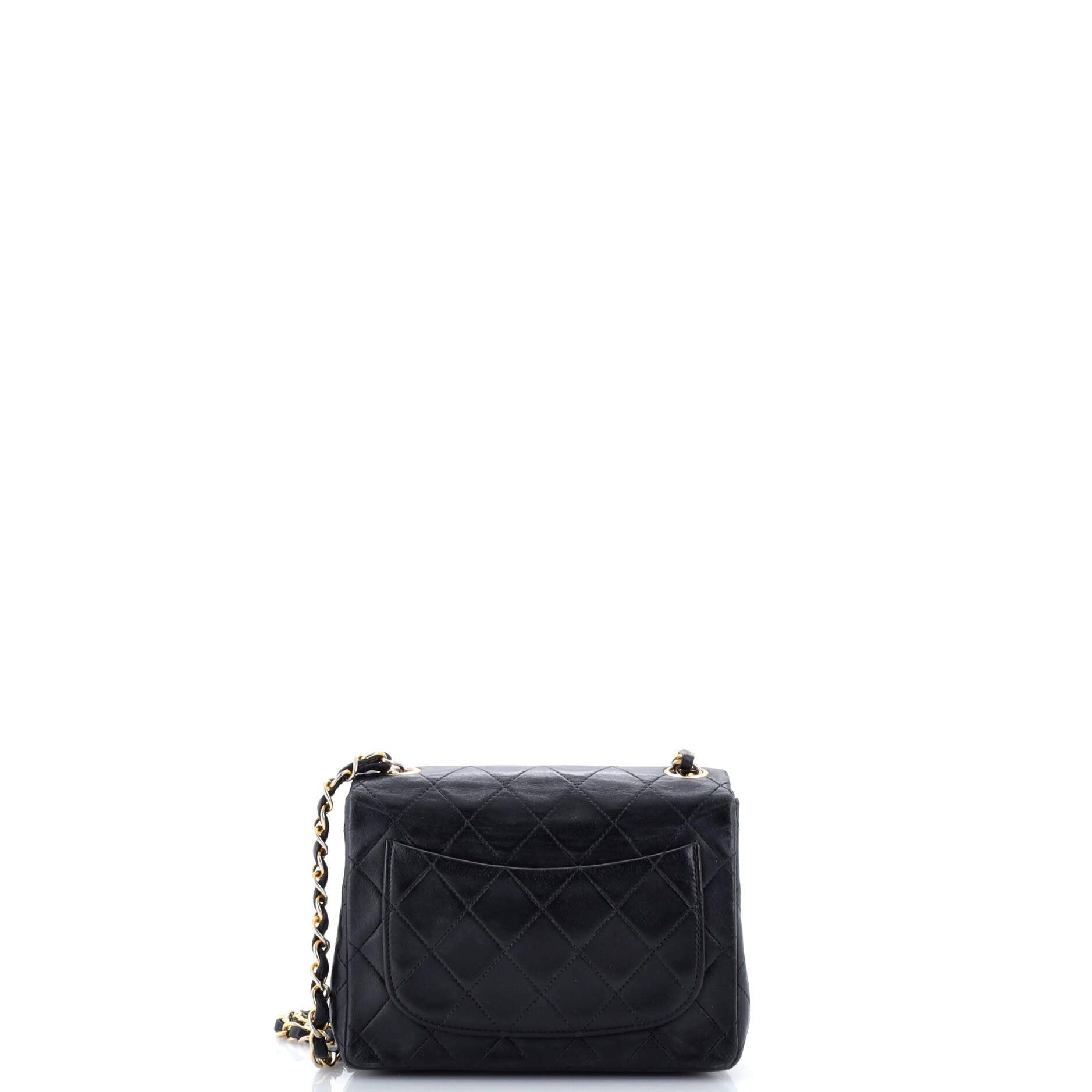 Chanel Vintage Square Classic Single Flap Bag Size ONE SIZE - 3 Thumbnail