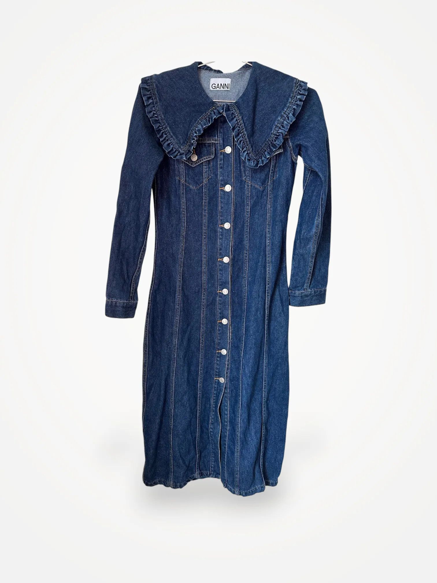 Ganni Ganni x Levi's Dress Size XS / US 0-2 / IT 36-38 - 2 Thumbnail