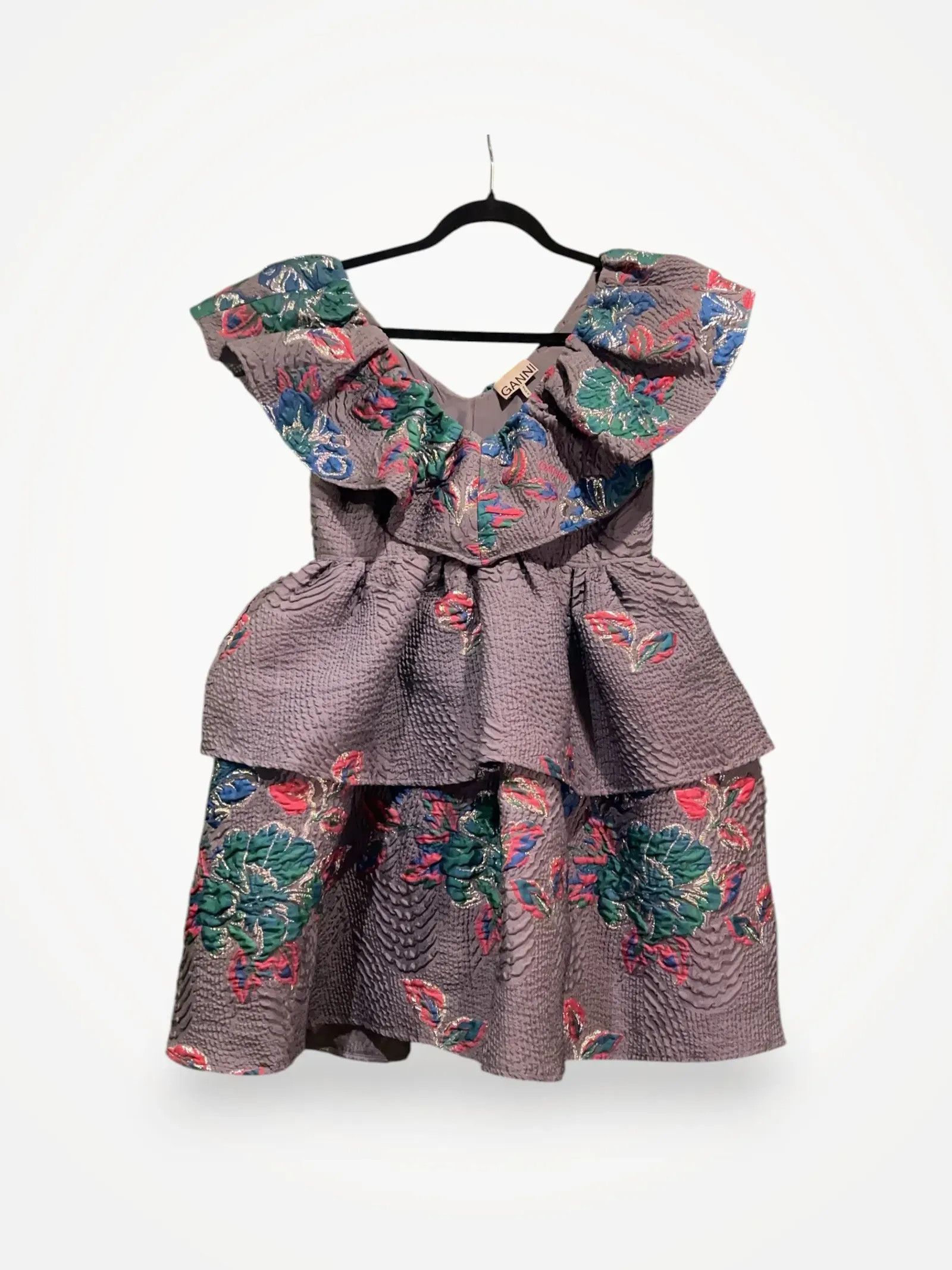 Ganni Ganni Dress Size XXS / US 00 / IT 34 - 2 Thumbnail