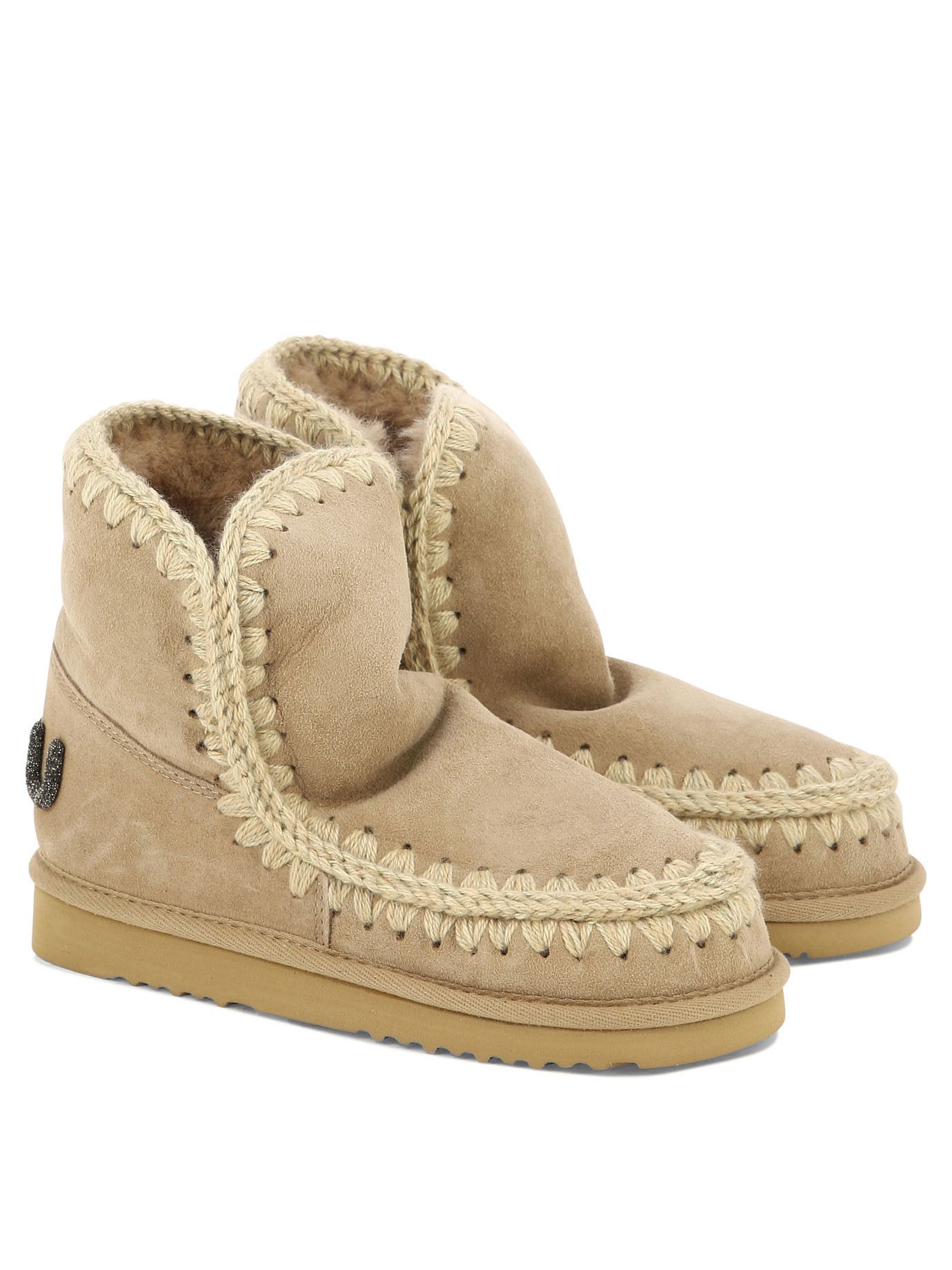 Mou Mou Eskimo 18 Glitter Logo Ankle Boots IT 36 Women - USA Duties Paid Size US 6 / IT 36 - 2 Thumbnail