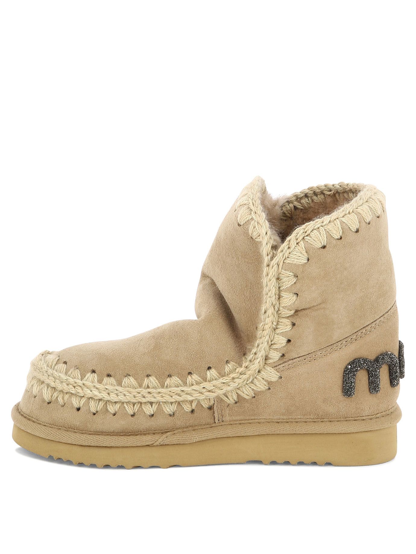 Mou Mou Eskimo 18 Glitter Logo Ankle Boots IT 36 Women - USA Duties Paid Size US 6 / IT 36 - 3 Thumbnail