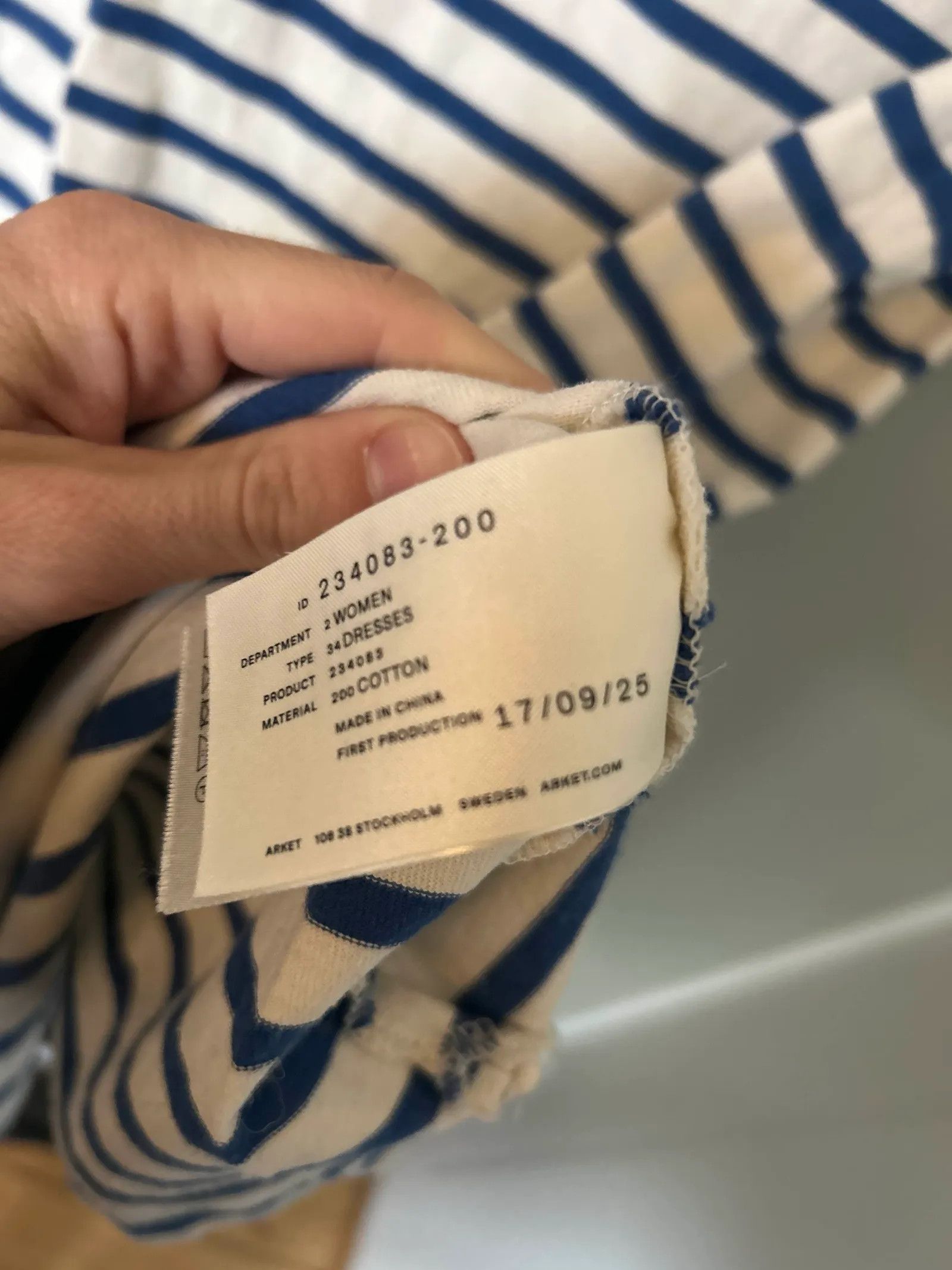 Arket Arket Dress Size XS / US 0-2 / IT 36-38 - 2 Thumbnail