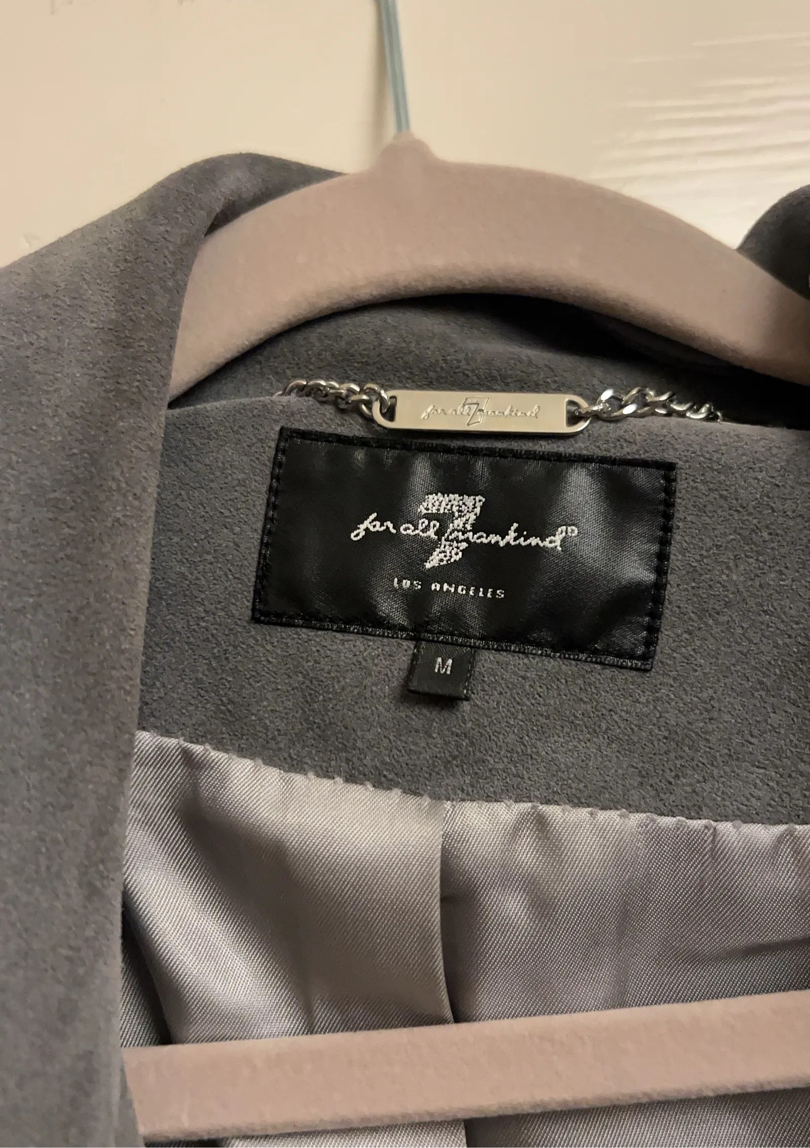 7 For All Mankind 7 For All Mankind Leather Jacket Size M / US 6-8 / IT 42-44 - 2 Thumbnail