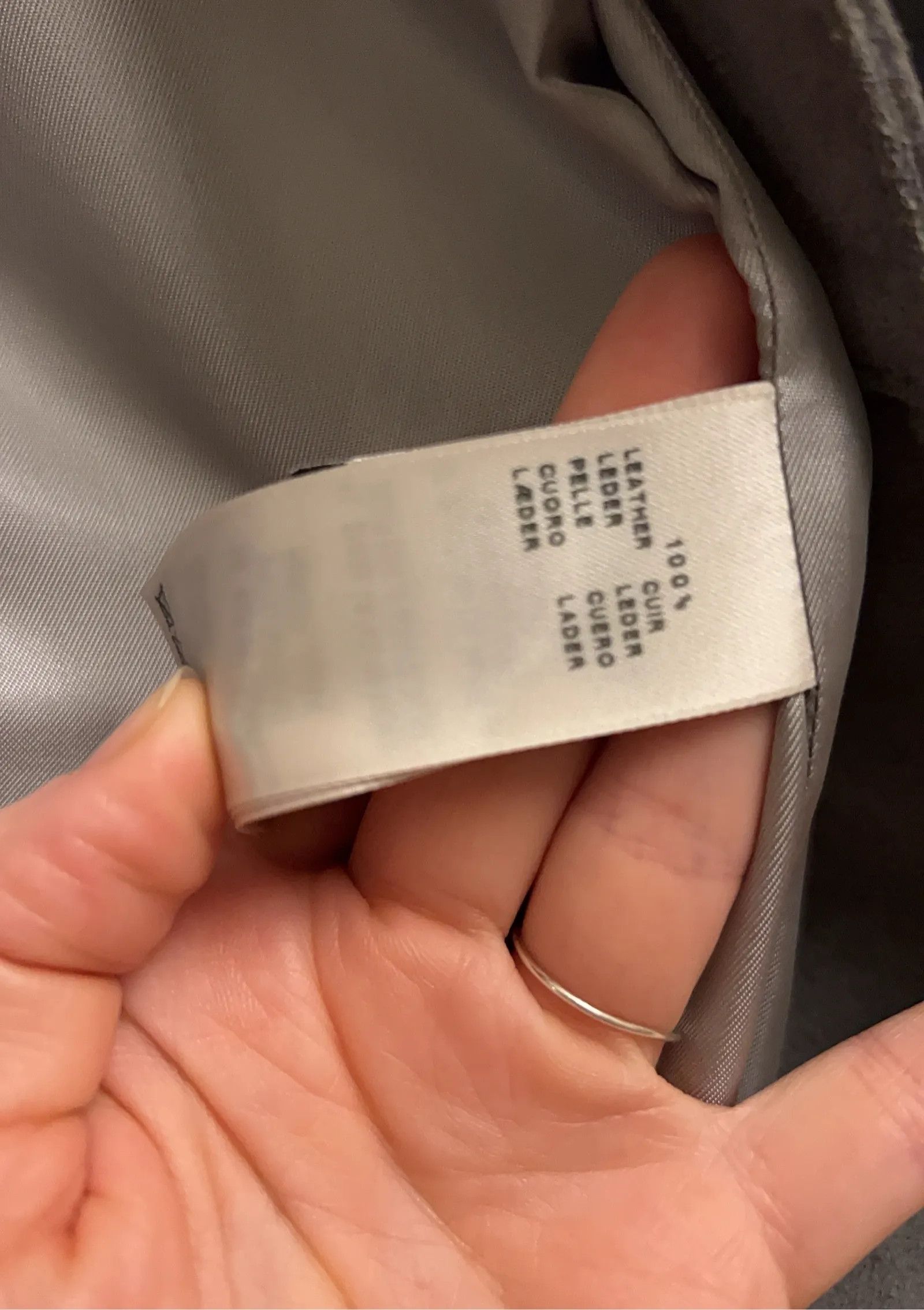 7 For All Mankind 7 For All Mankind Leather Jacket Size M / US 6-8 / IT 42-44 - 3 Thumbnail