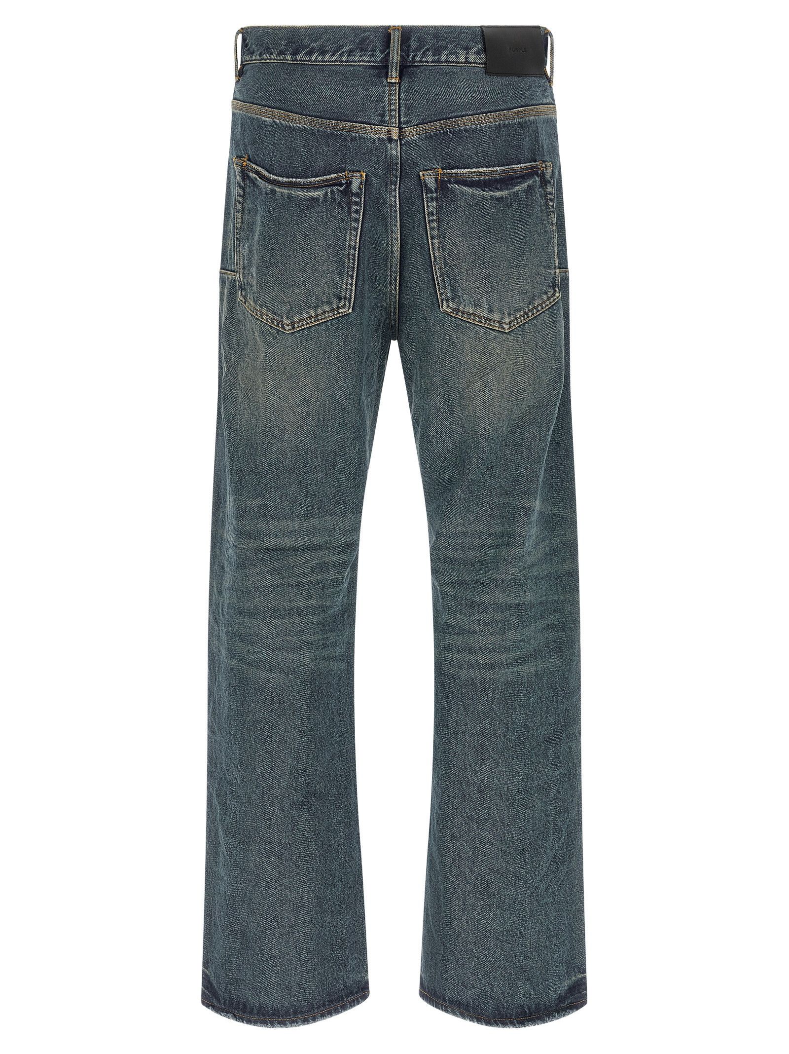 Purple 'P018 - 9 to 5' jeans Size US 33 - 2 Thumbnail