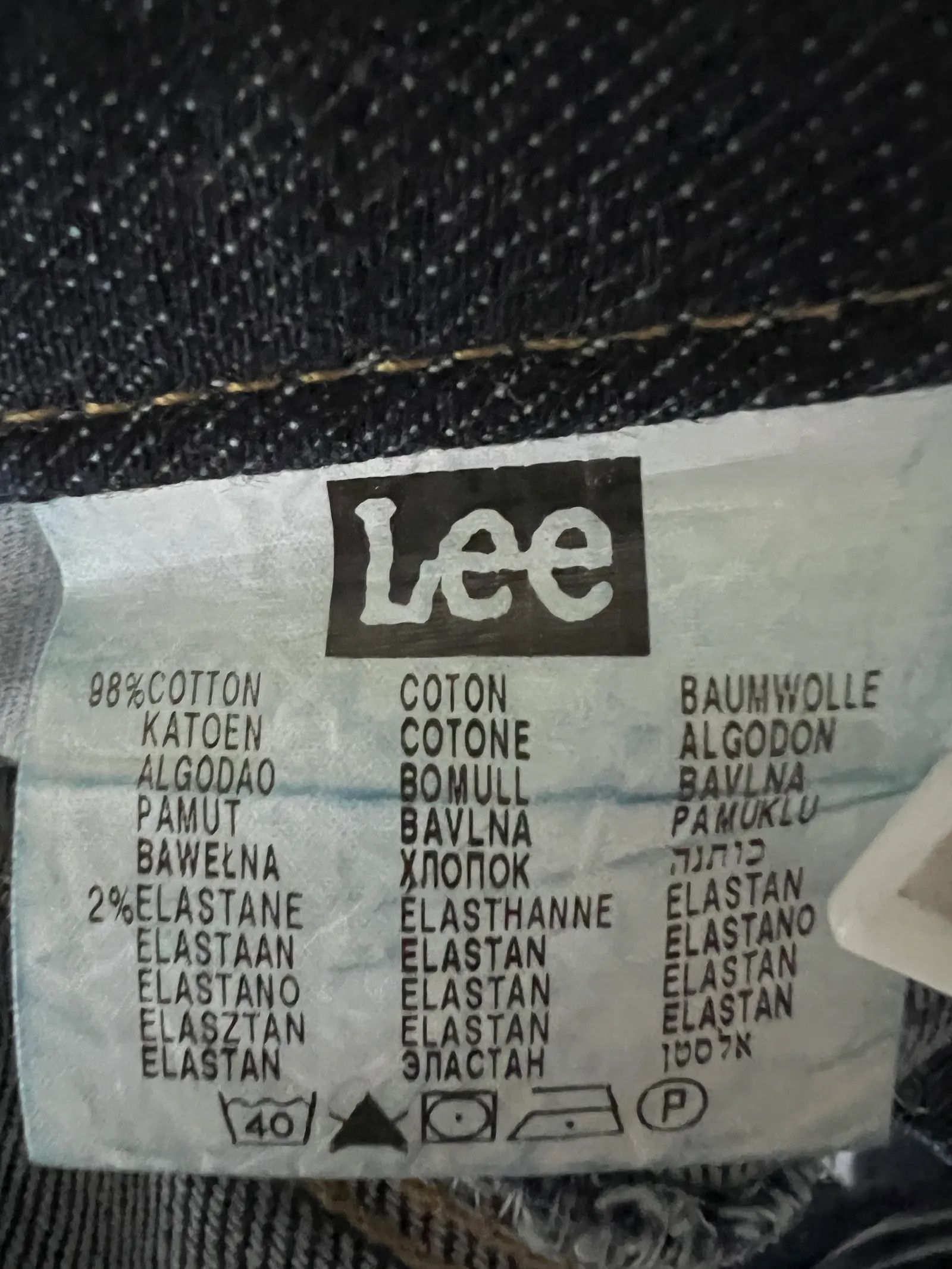 Lee Lee CORAL Jeans Size 29" - 3 Thumbnail