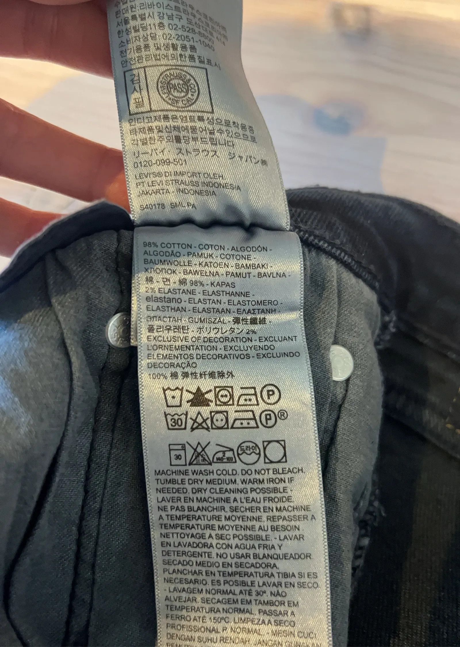 Levi's Levi's 505 Jeans Size 30" / US 8 / IT 44 - 4 Thumbnail