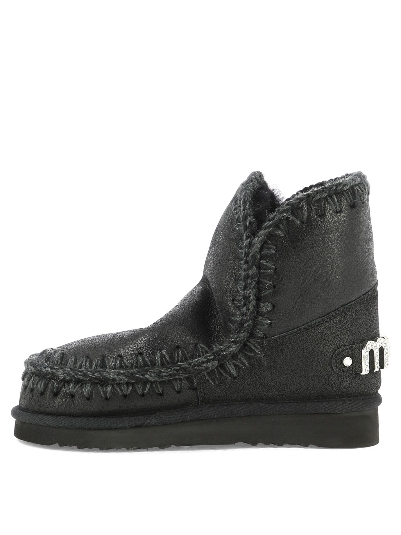 Mou Mou Eskimo 18 Rhinestones Ankle Boots IT 41 Women - USA Duties Paid Size US 11 / IT 41 - 3 Thumbnail