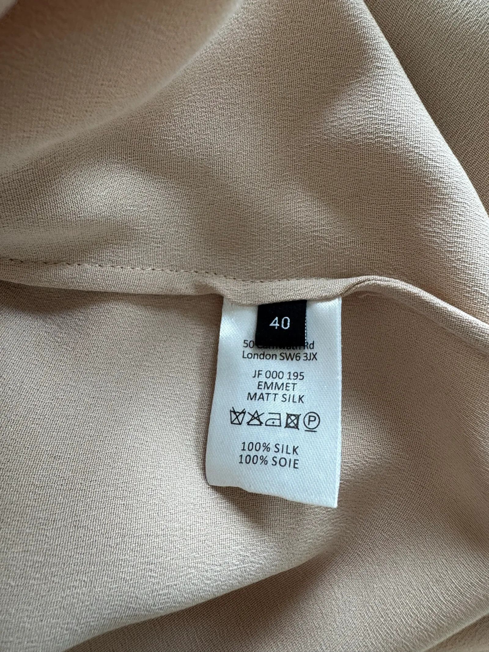 Joseph Joseph Emmet matt silk Blouse Size M / US 6-8 / IT 42-44 - 3 Thumbnail