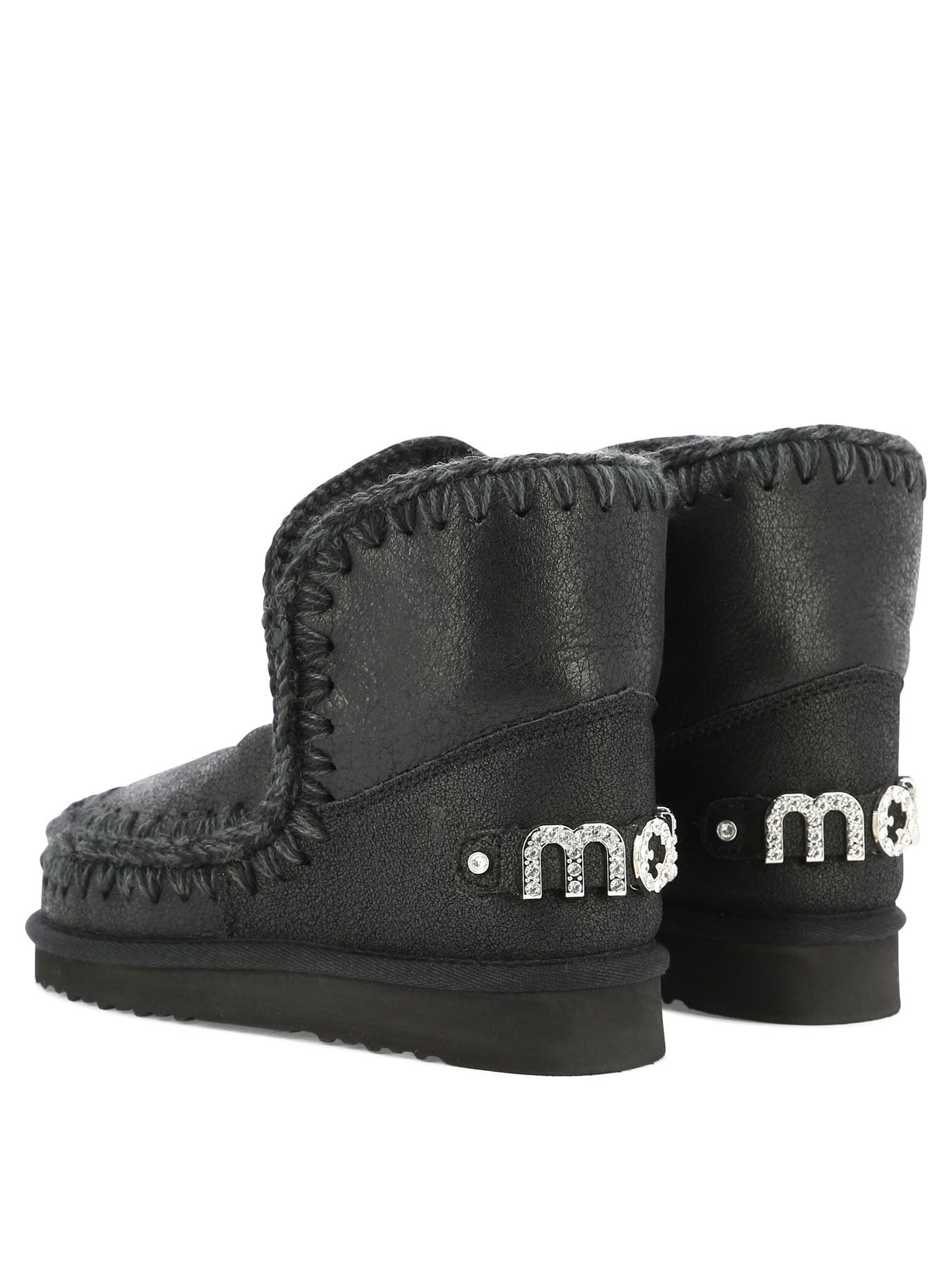 Mou Mou Eskimo 18 Rhinestones Ankle Boots IT 36 Women - USA Duties Paid Size US 6 / IT 36 - 4 Thumbnail
