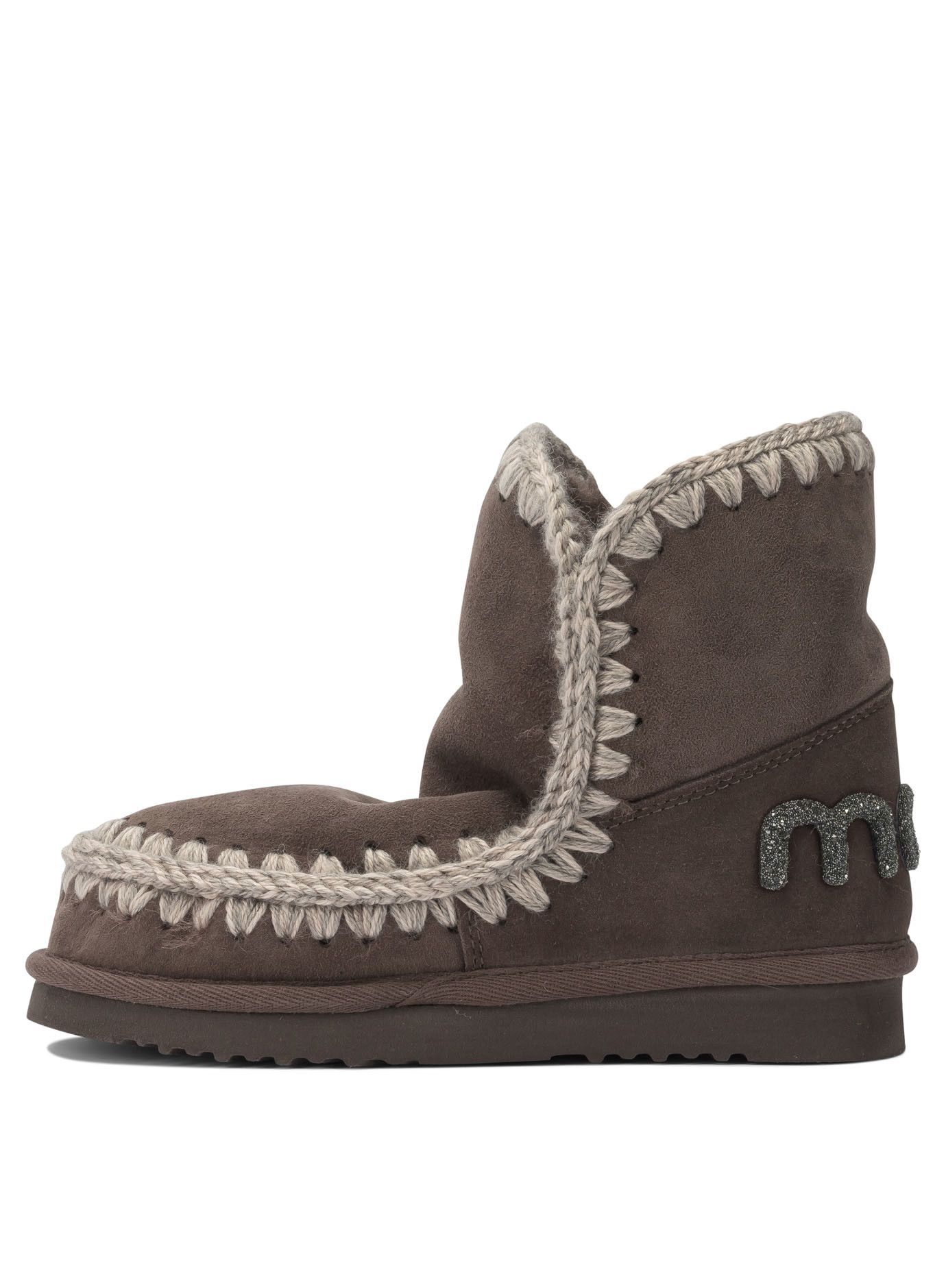 Mou Mou Eskimo 18 Glitter Logo Ankle Boots IT 36 Women - USA Duties Paid Size US 6 / IT 36 - 3 Thumbnail