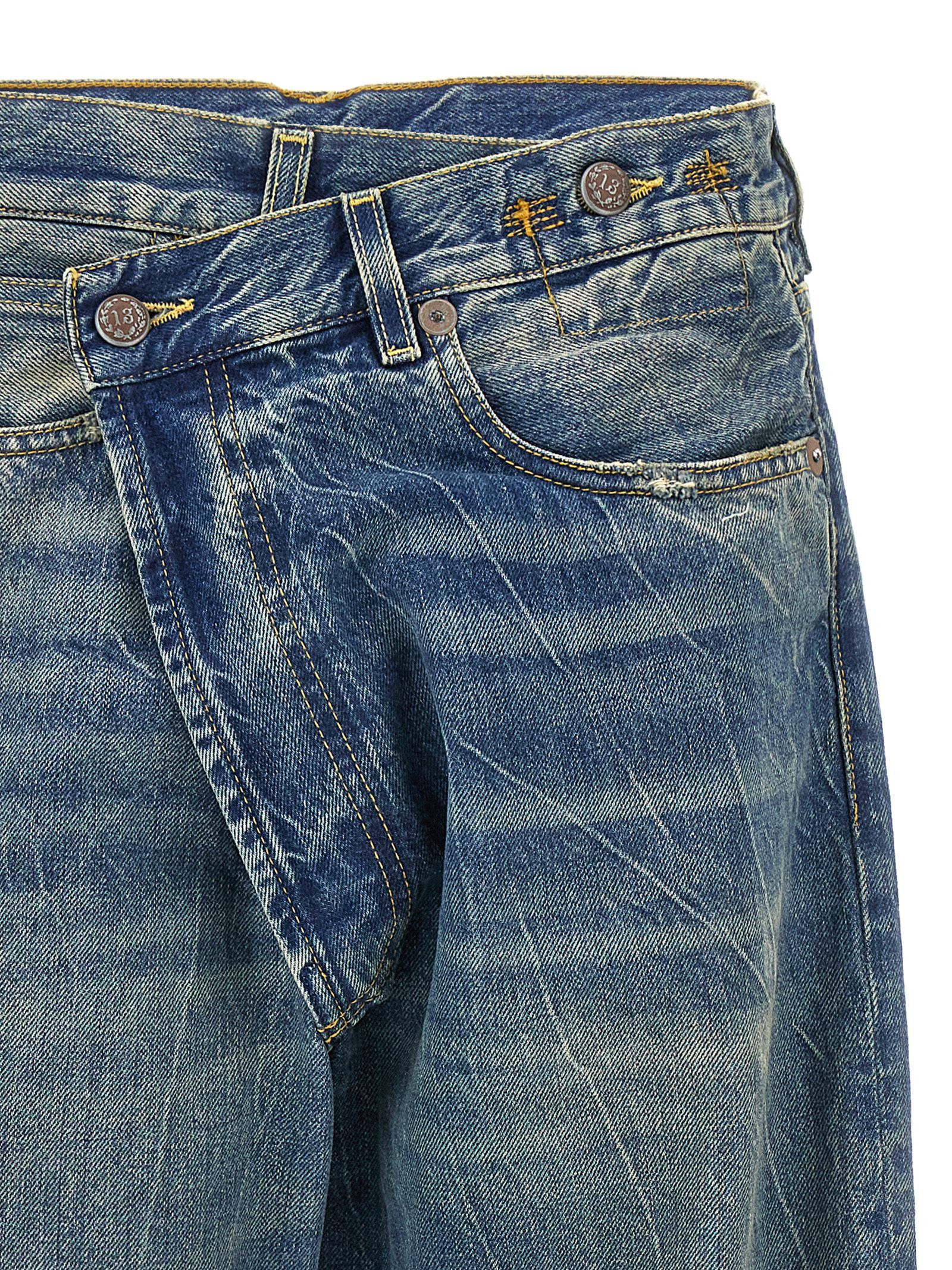 R13 'Cross Over' jeans Size 23" - 3 Thumbnail