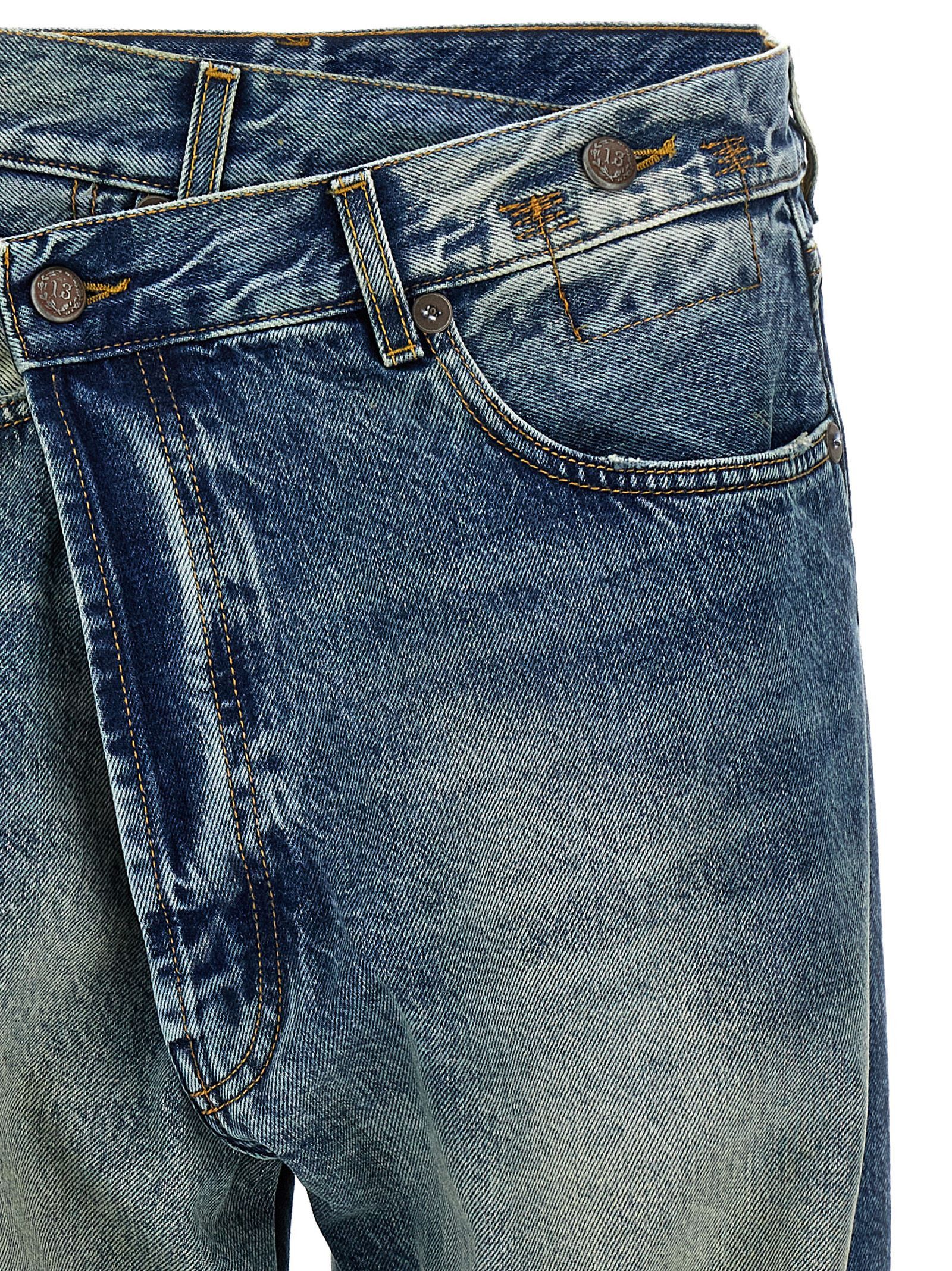 R13 'Cross Over' Jeans Size 23" - 3 Thumbnail