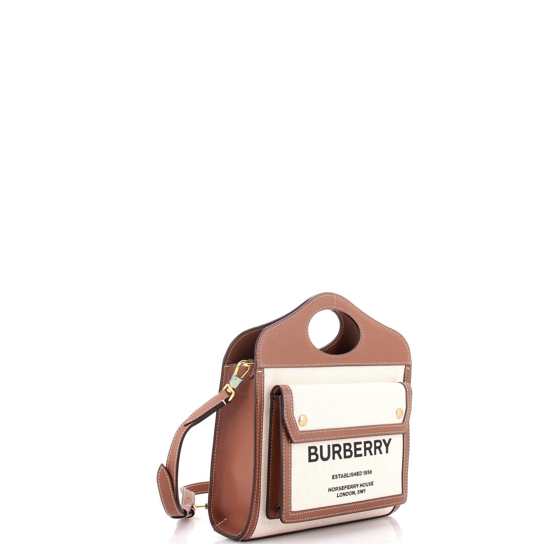 Burberry Logo Pocket Tote Size ONE SIZE - 2 Thumbnail