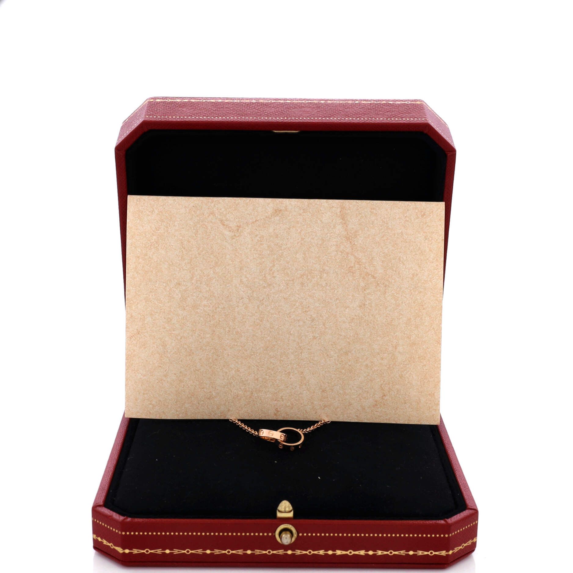 Cartier Love Interlocking Necklace Size ONE SIZE - 2 Thumbnail