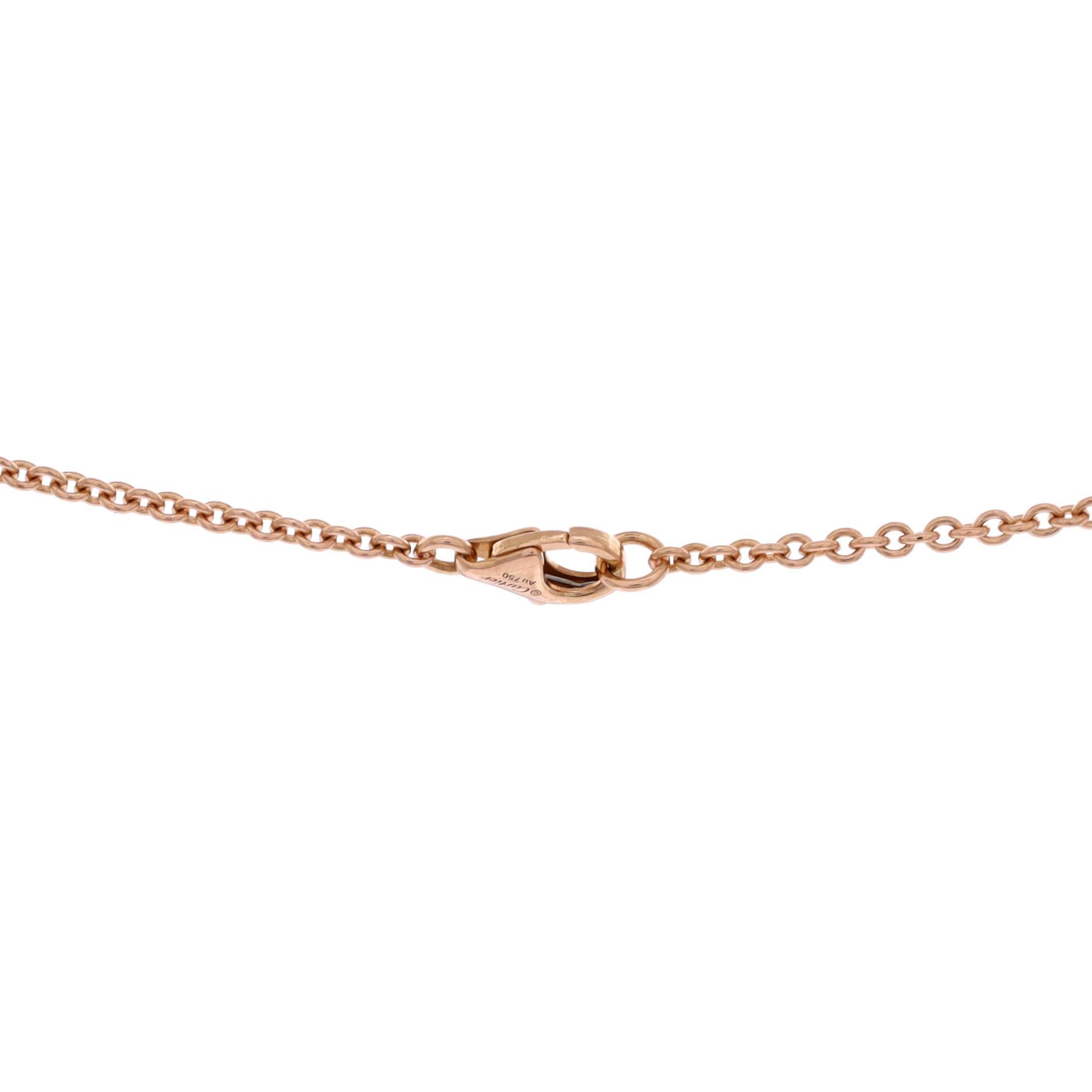 Cartier Love Interlocking Necklace Size ONE SIZE - 4 Thumbnail