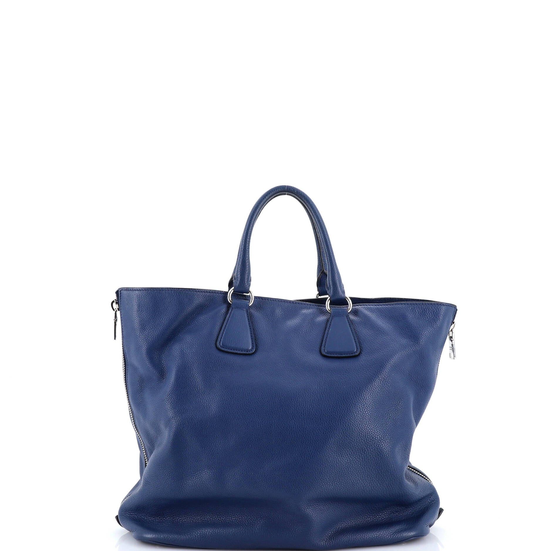 Prada Side Zip Convertible Tote Size ONE SIZE - 3 Thumbnail