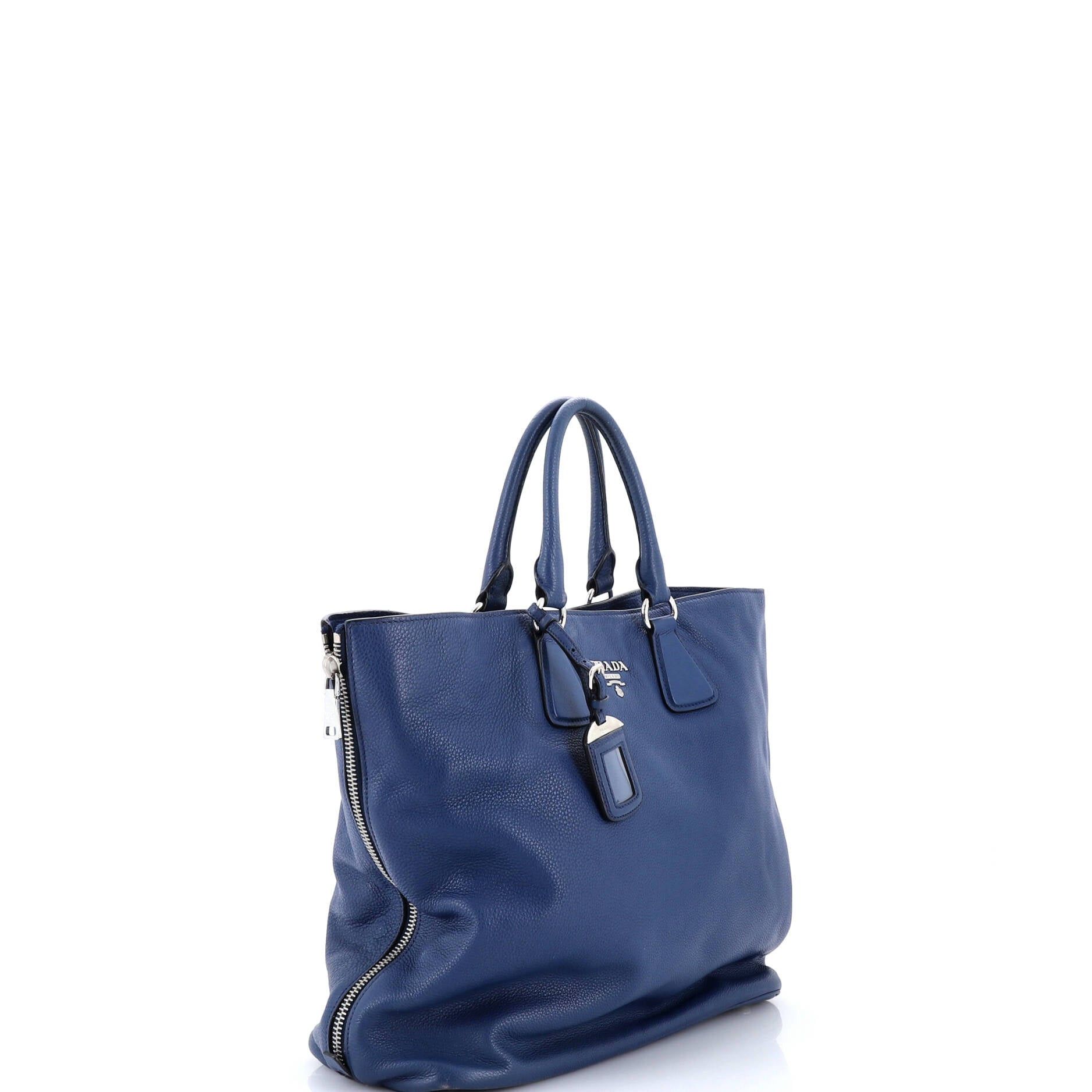 Prada Side Zip Convertible Tote Size ONE SIZE - 2 Thumbnail