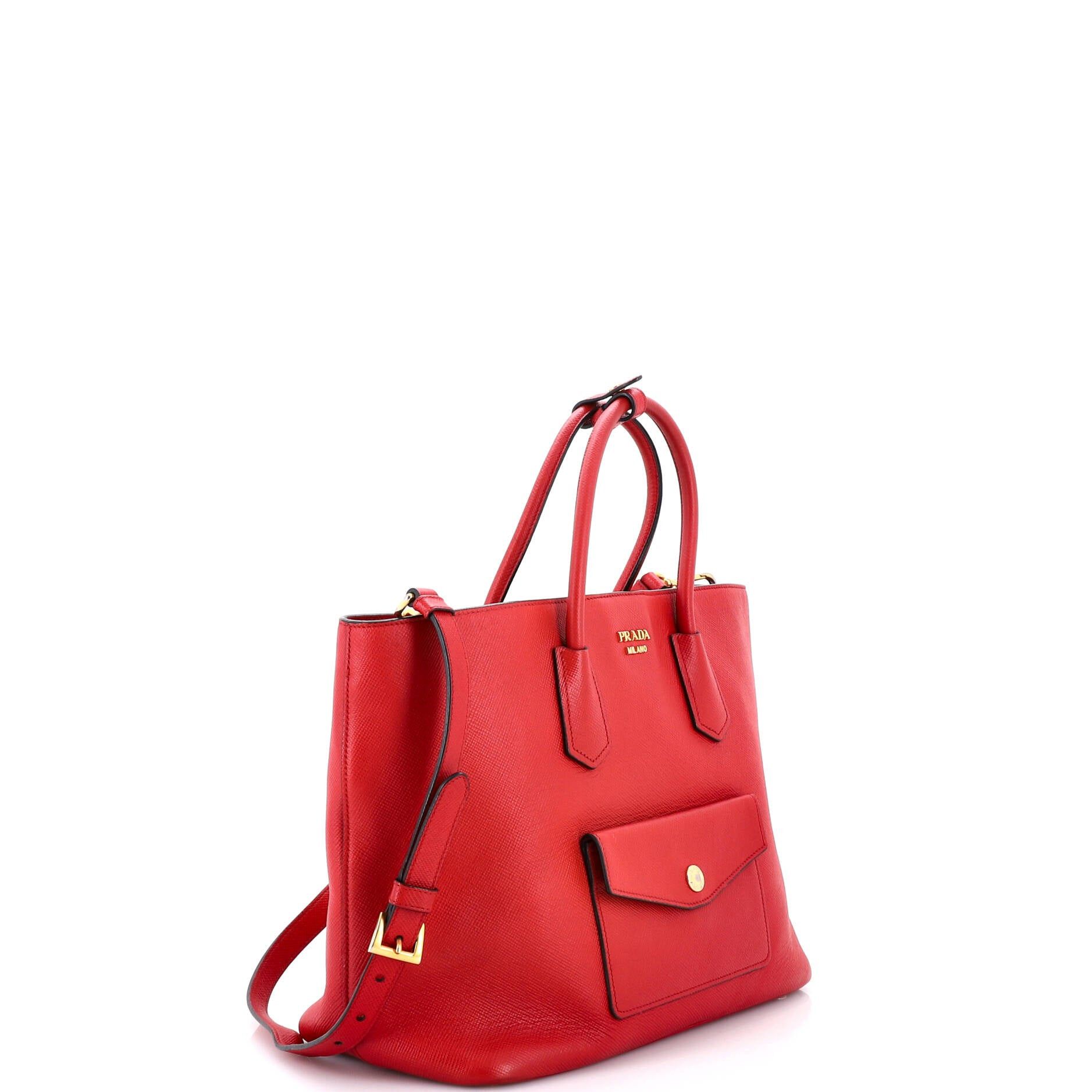 Prada Front Pocket Convertible Tote Size ONE SIZE - 2 Thumbnail