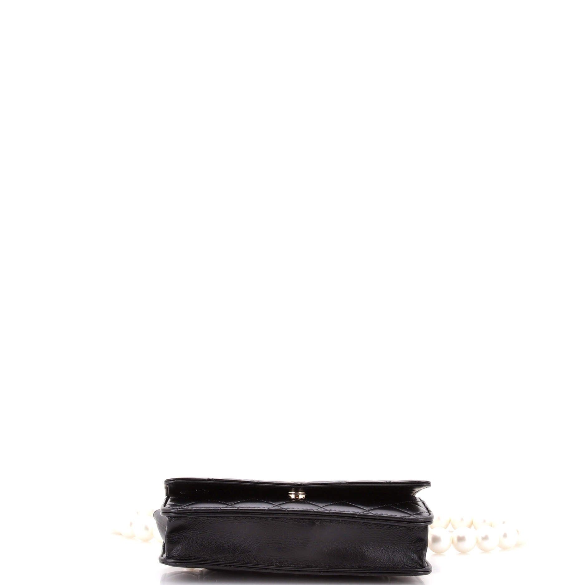 Chanel Pearl Strap CC Wallet on Chain Size ONE SIZE - 4 Thumbnail