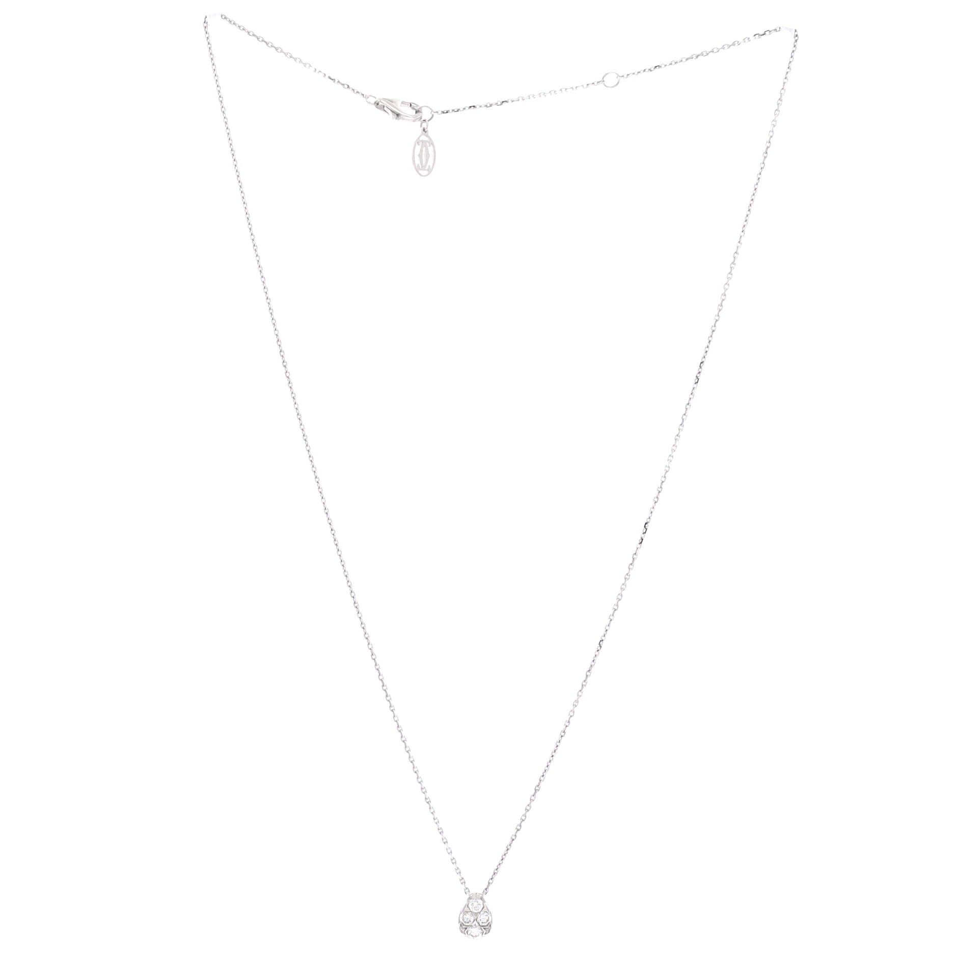Cartier Etincelle de Teardrop Pendant Necklace Size ONE SIZE - 2 Thumbnail
