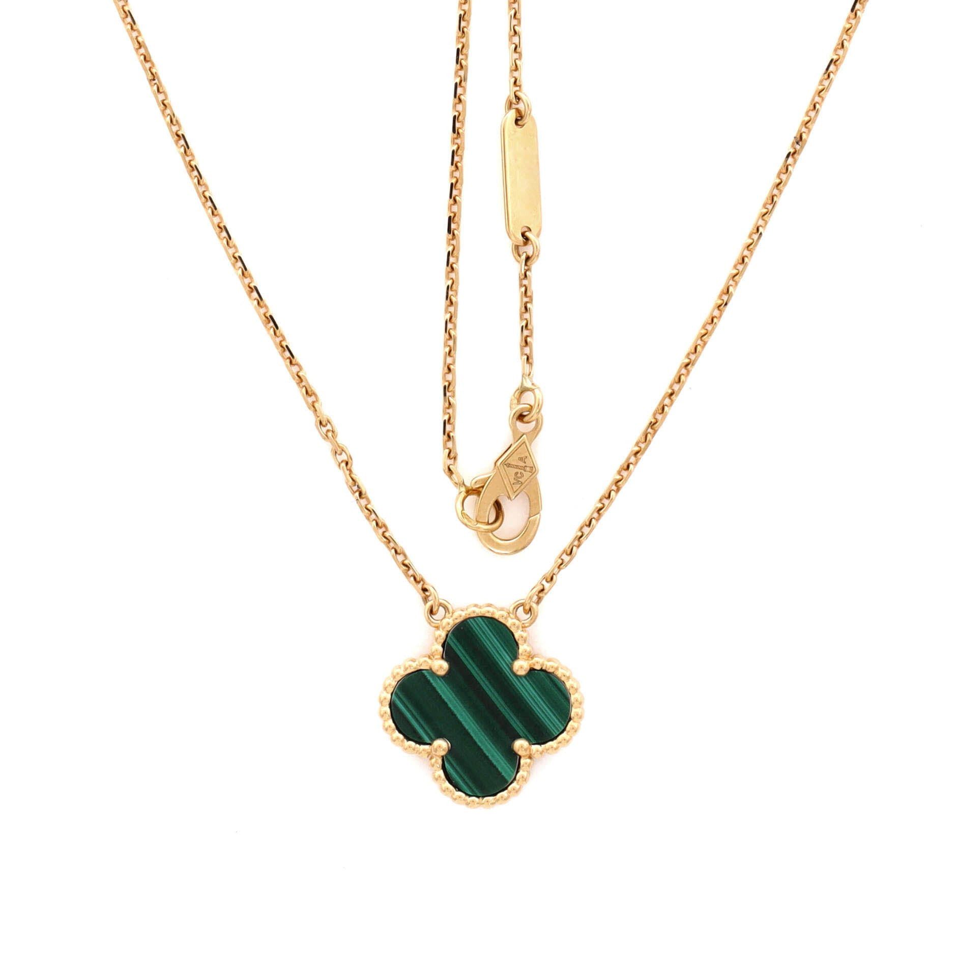 Van Cleef & Arpels Vintage Alhambra Pendant Necklace Size ONE SIZE - 2 Thumbnail