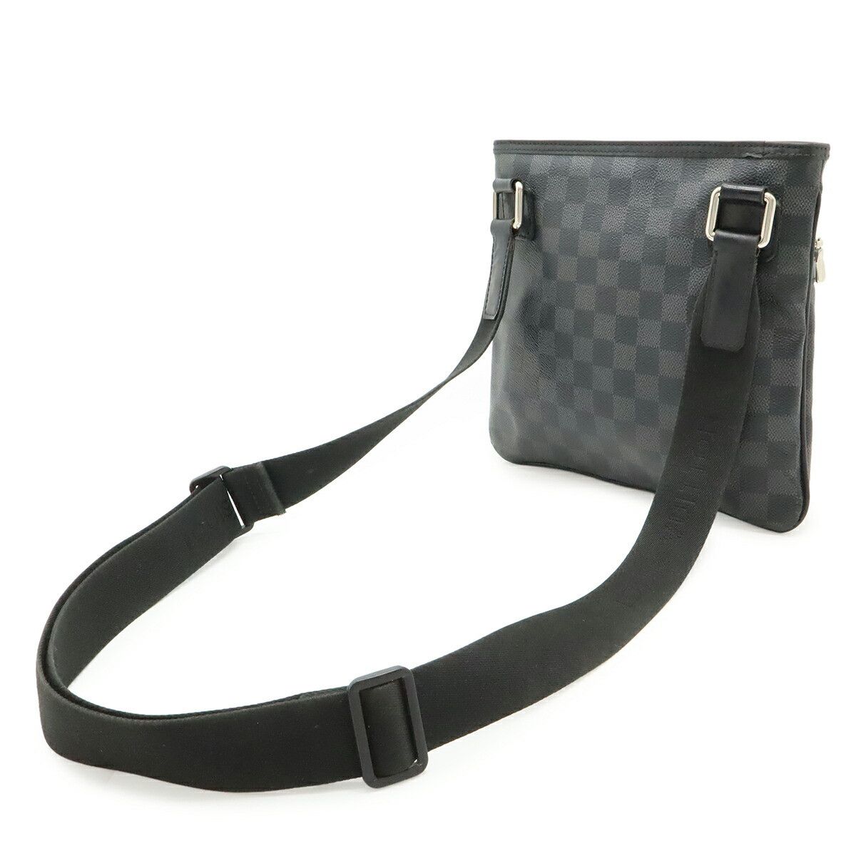 Louis Vuitton Louis Vuitton Louis Vuitton Thomas Damier Graphite Shoulder Bag Textile Crossbody Bag N58028 DUTY FREE for USA Size ONE SIZE - 2 Thumbnail