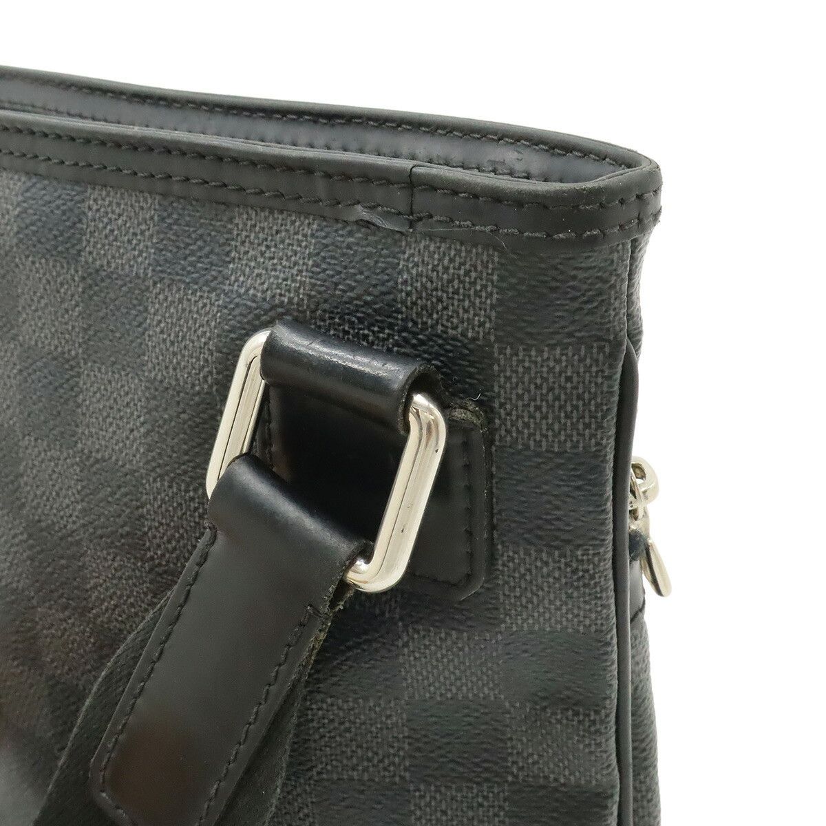 Louis Vuitton Louis Vuitton Louis Vuitton Thomas Damier Graphite Shoulder Bag Textile Crossbody Bag N58028 DUTY FREE for USA Size ONE SIZE - 4 Thumbnail