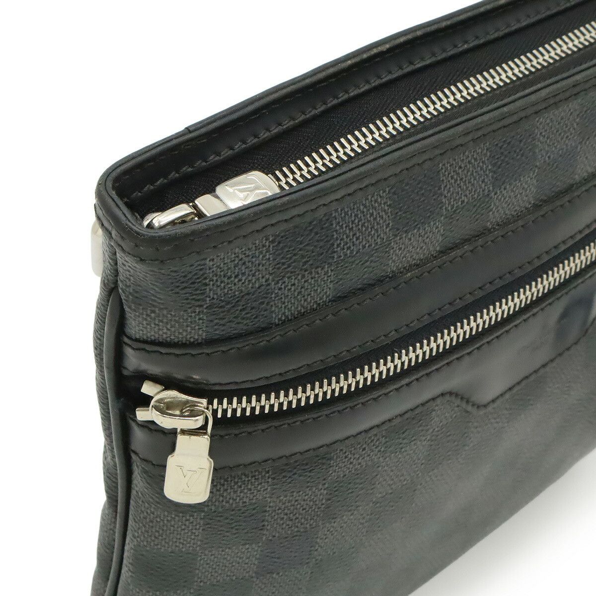Louis Vuitton Louis Vuitton Louis Vuitton Thomas Damier Graphite Shoulder Bag Textile Crossbody Bag N58028 DUTY FREE for USA Size ONE SIZE - 5 Thumbnail