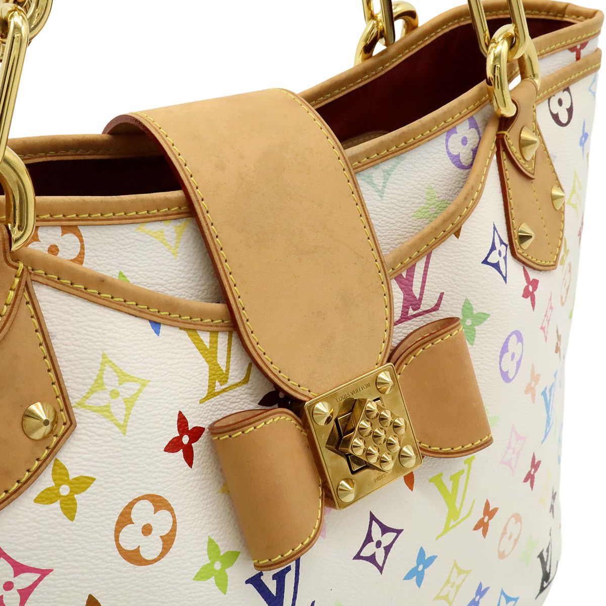 Louis Vuitton Louis Vuitton Louis Vuitton Annie GM Monogram Multicolor 2way Bag Textile Shoulder Bag M40303 DUTY FREE for USA Size ONE SIZE - 7 Thumbnail