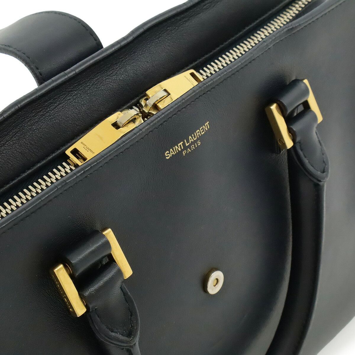 Yves Saint Laurent Yves Saint Laurent Saint Laurent Paris Monogram Leather 2way Handbag Leather Handbag 357395 DUTY FREE for USA Size ONE SIZE - 6 Thumbnail