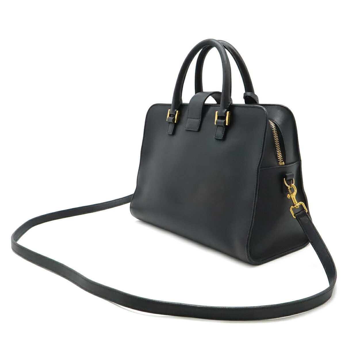Yves Saint Laurent Yves Saint Laurent Saint Laurent Paris Monogram Leather 2way Handbag Leather Handbag 357395 DUTY FREE for USA Size ONE SIZE - 2 Thumbnail