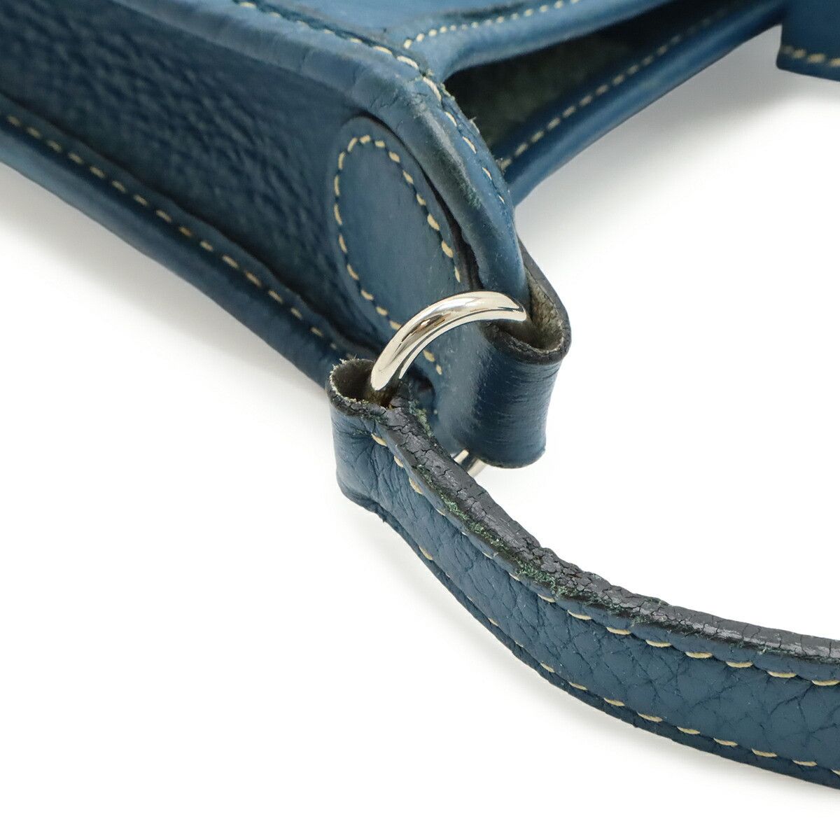 Hermes Hermes Hermès VespaTPM Togo Shoulder Bag Leather Crossbody Bag Stamp G (2003) DUTY FREE for USA Size ONE SIZE - 6 Thumbnail