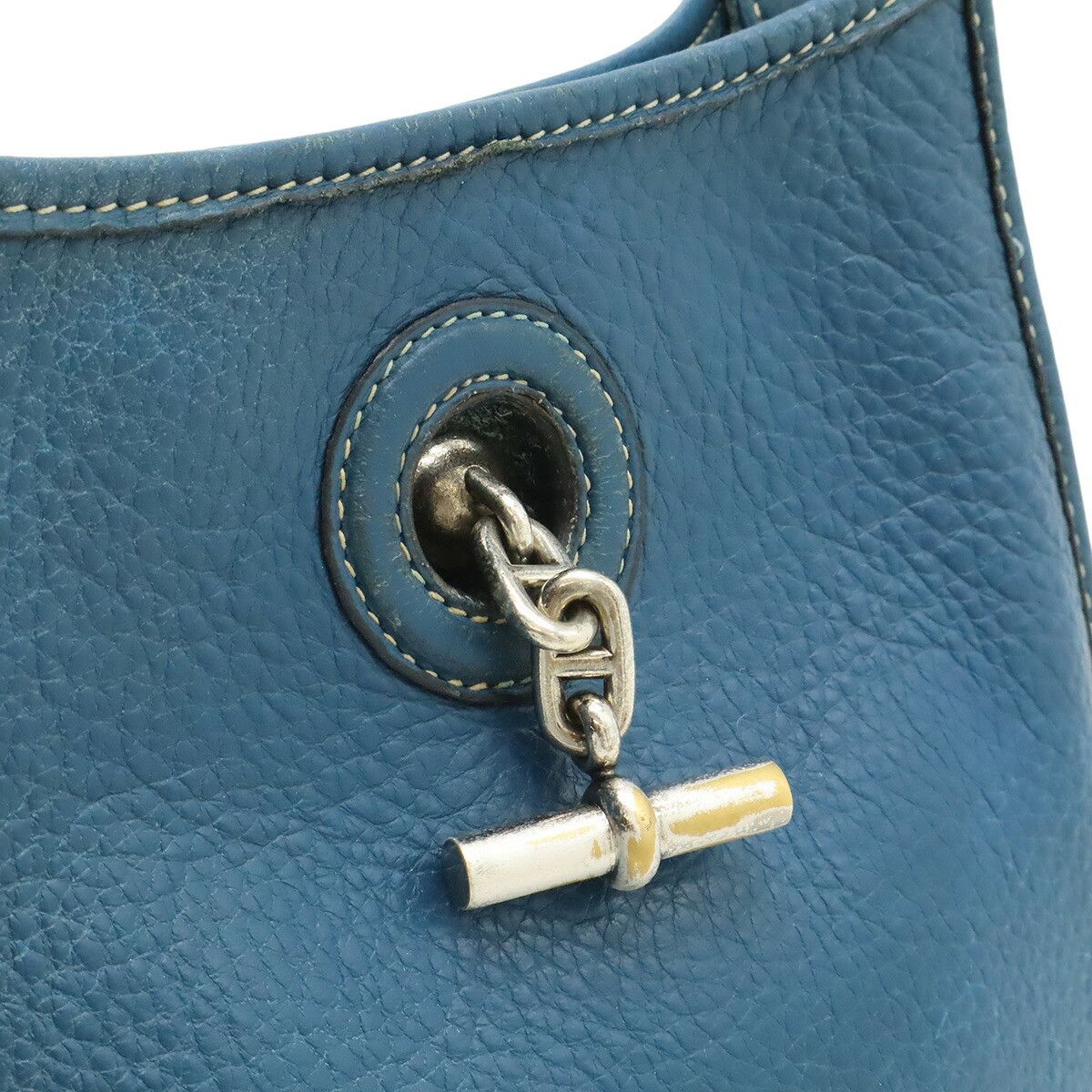 Hermes Hermes Hermès VespaTPM Togo Shoulder Bag Leather Crossbody Bag Stamp G (2003) DUTY FREE for USA Size ONE SIZE - 9 Thumbnail