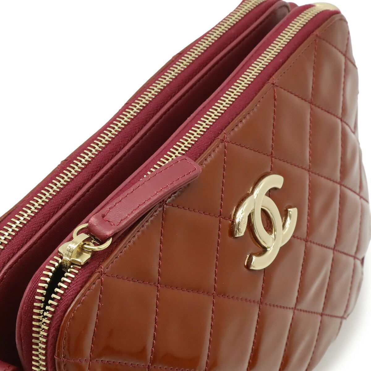 Chanel Chanel Chanel Matelasse Patent Leather Shoulder Bag Plastic / Synthetic Shoulder Bag DUTY FREE for USA Size ONE SIZE - 6 Thumbnail