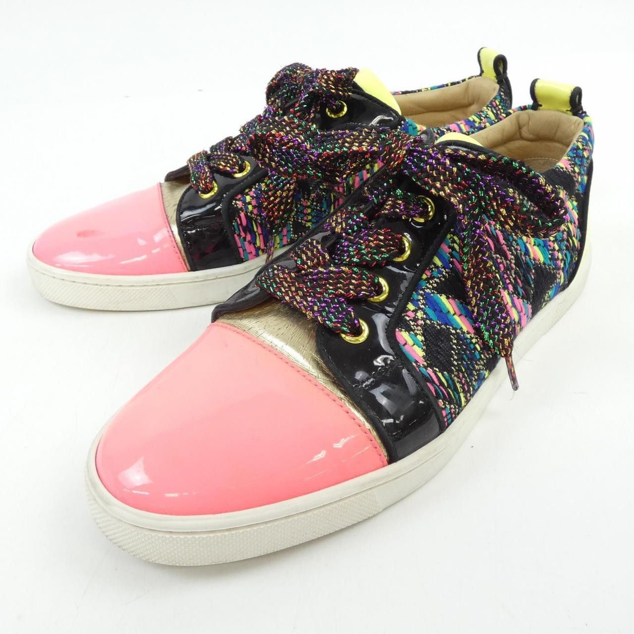 Christian Louboutin Christian Louboutin Christian Louboutin Sneakers Textile Shoes DUTY FREE for USA Size ONE SIZE - 3 Thumbnail