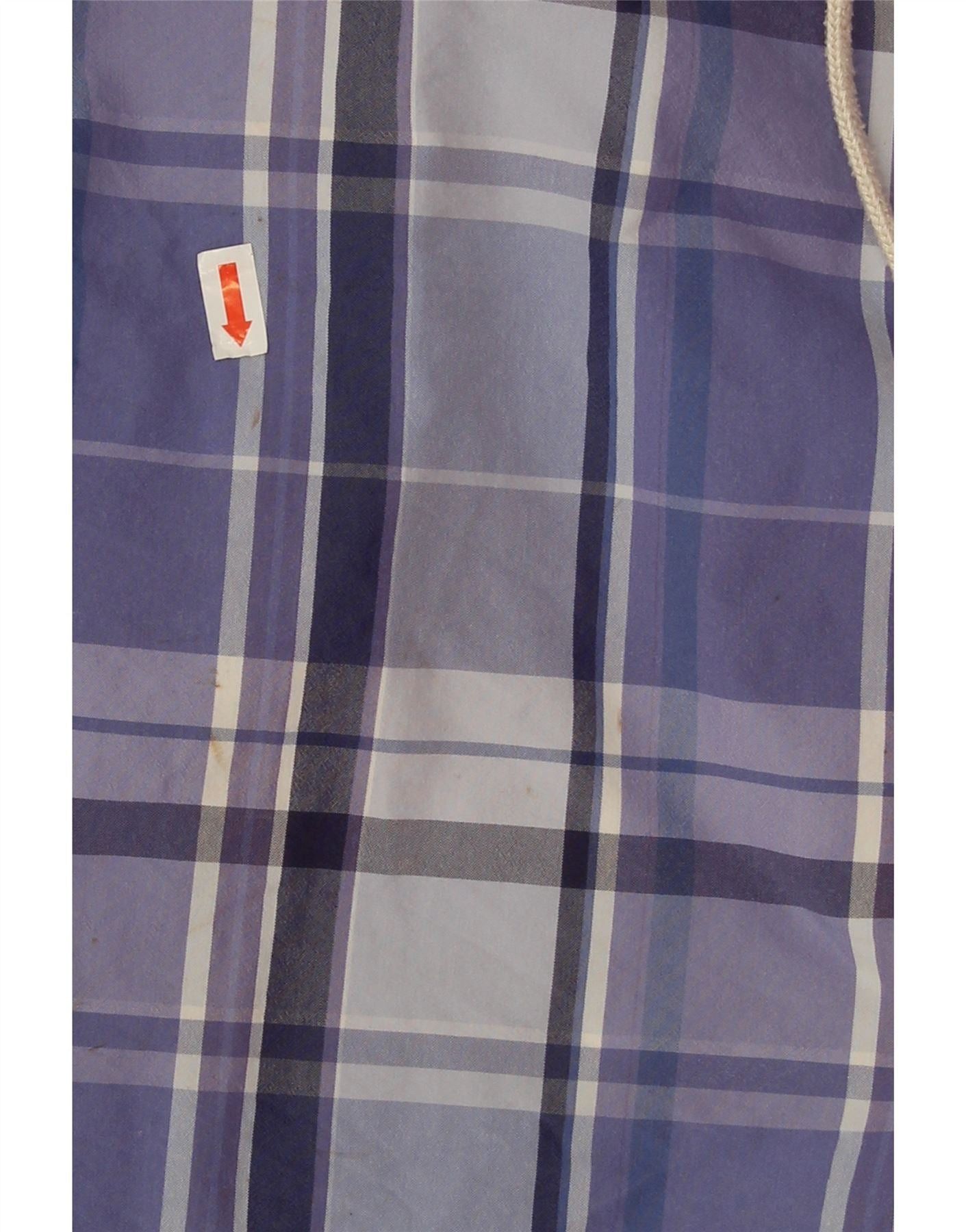 Polo Ralph Lauren Mens Swimming Shorts Medium Blue Check Polyester Size US 32 / EU 48 - 5 Thumbnail
