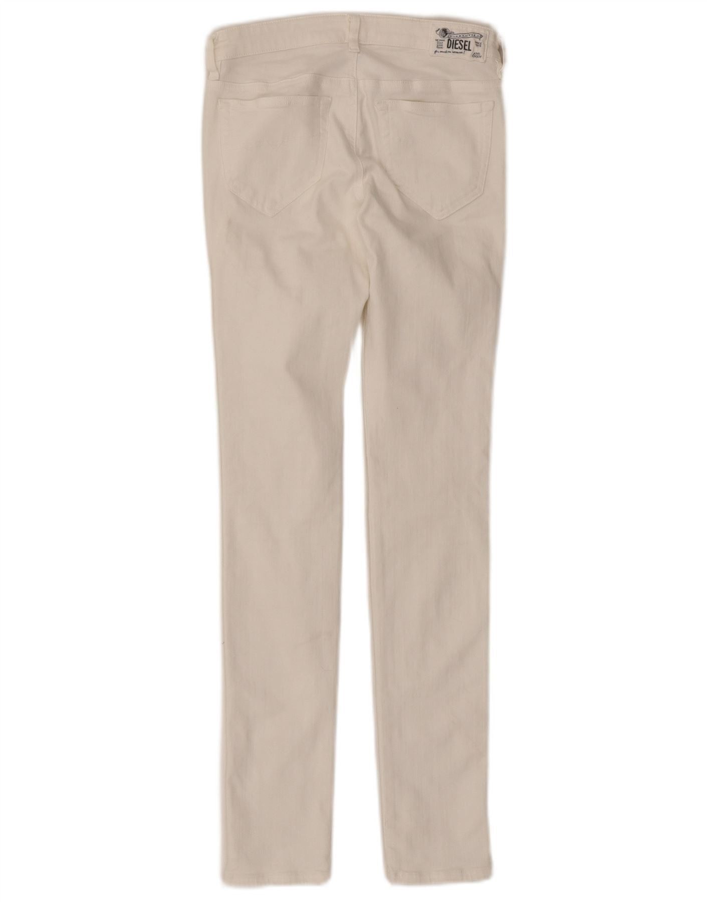 Diesel Womens Skinzee-Low Low Waist Super Slim Skinny Jeans W24 L30 Size 24" / US 00 / IT 34 - 2 Thumbnail