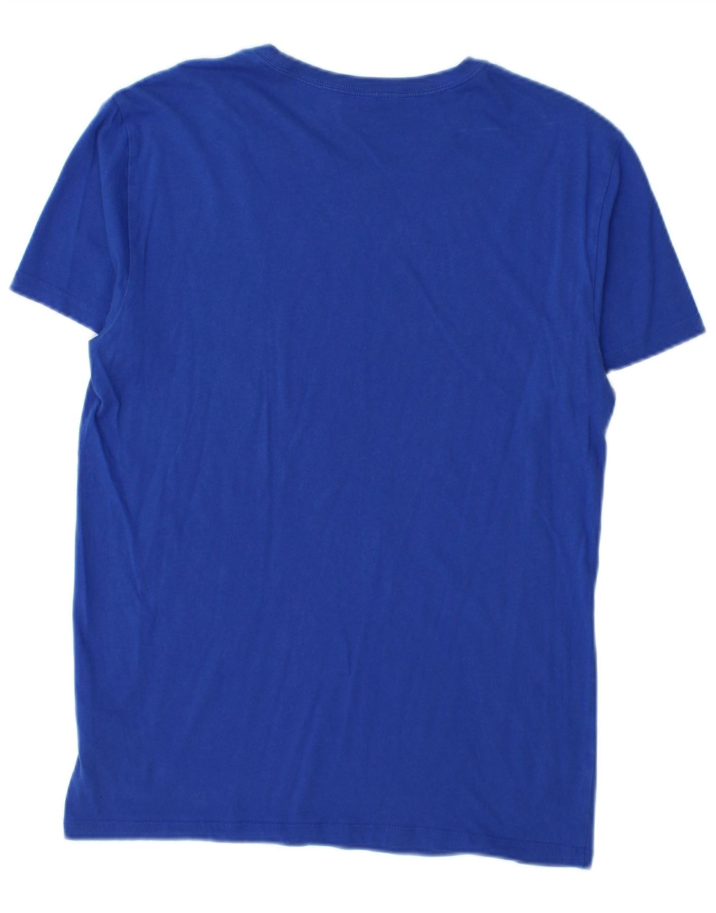Polo Ralph Lauren Mens T-Shirt Top Medium Blue Cotton Size US M / EU 48-50 / 2 - 2 Thumbnail