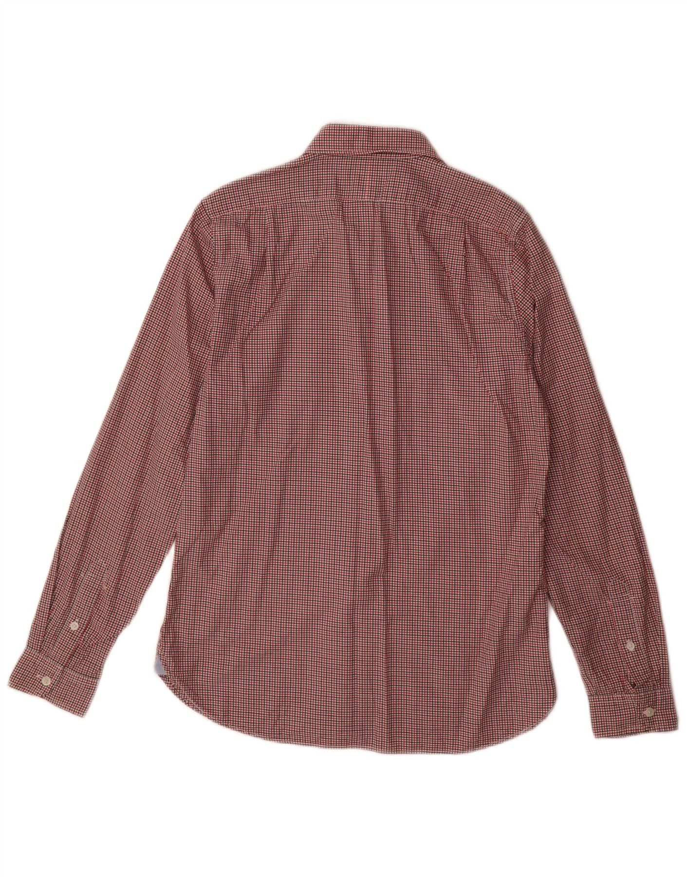 Polo Ralph Lauren Mens Flannel Shirt Small Red Check Cotton Size US S / EU 44-46 / 1 - 2 Thumbnail